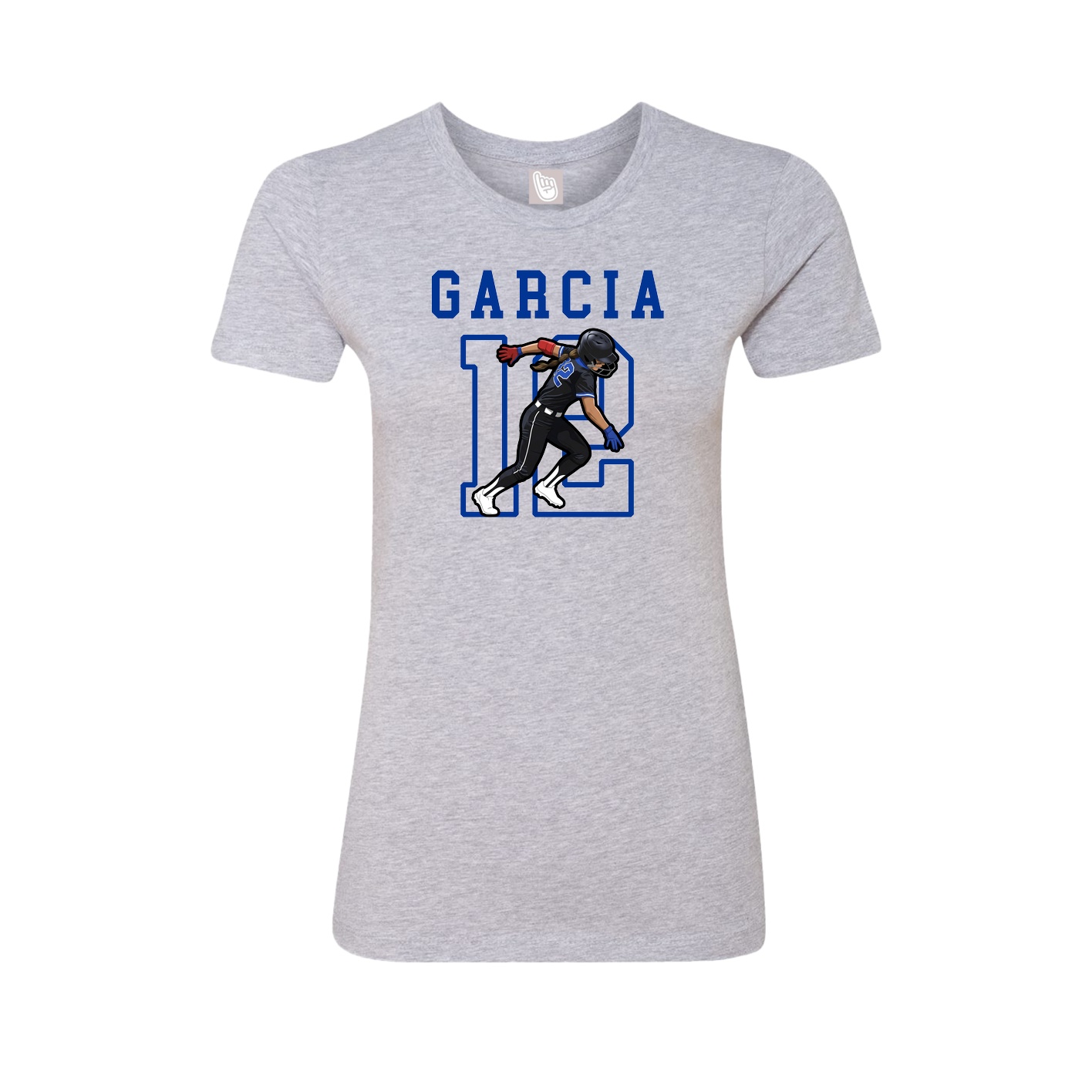 Fitted Women's Tee — Shirsey in Grey