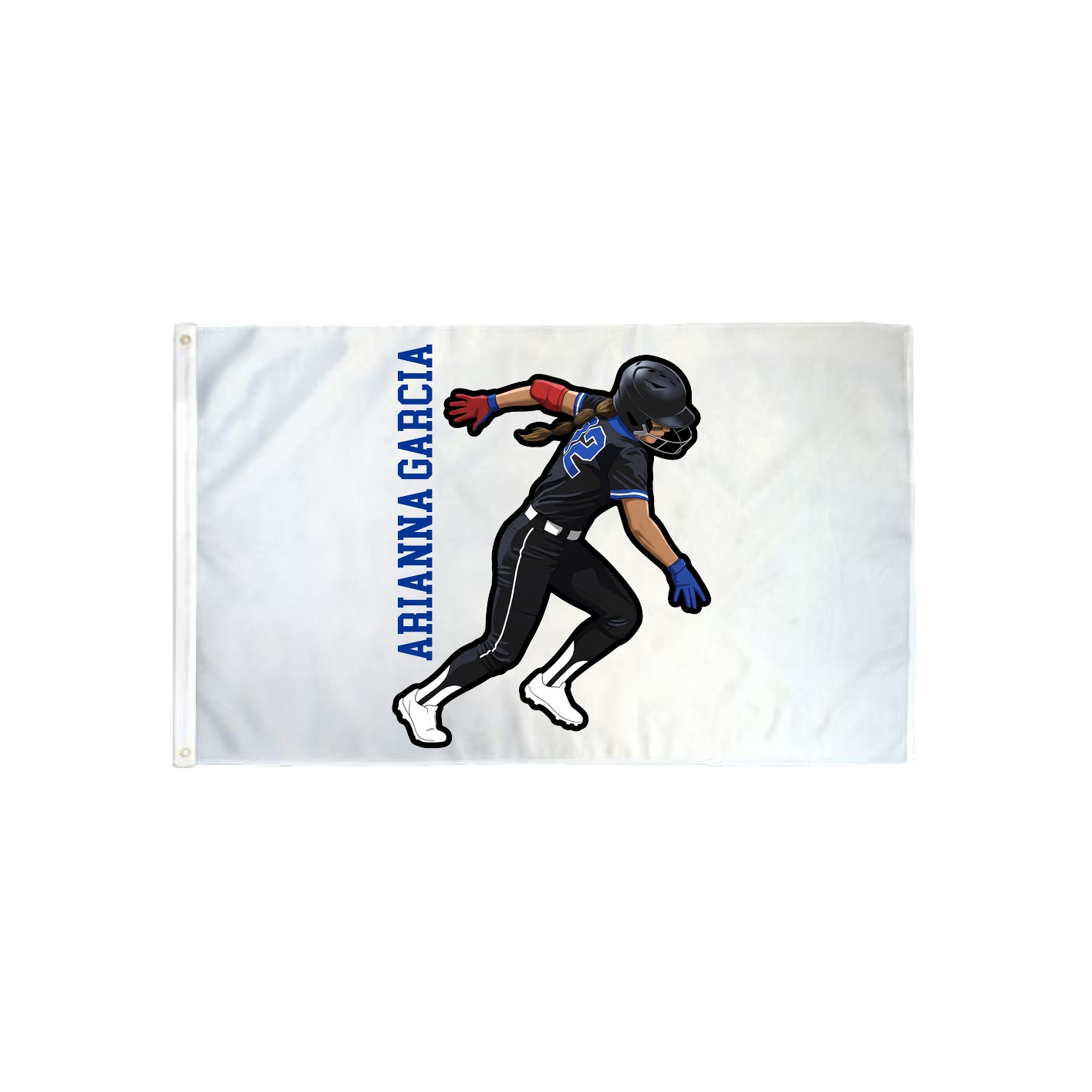 3x5 Flag — Name Vertical in Classic