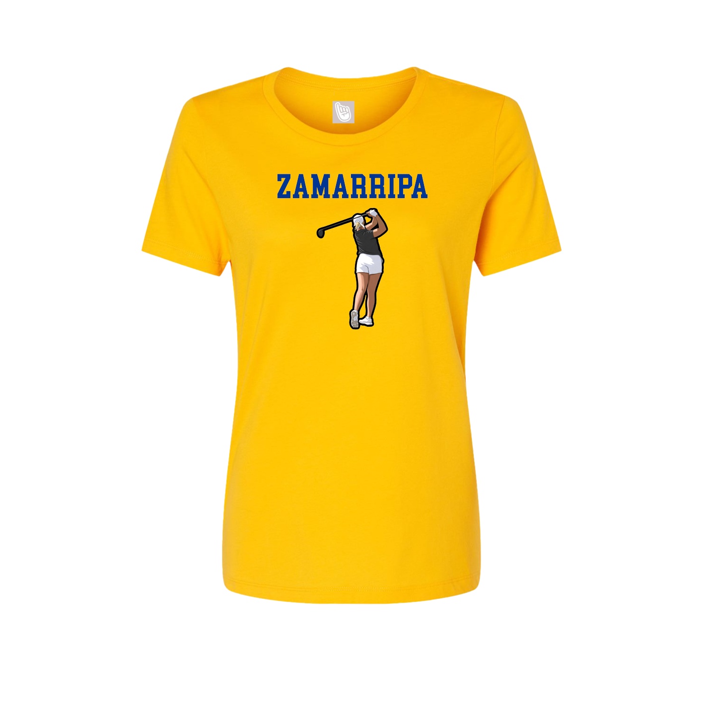 Fitted Women's Tee — Shirsey in Gold