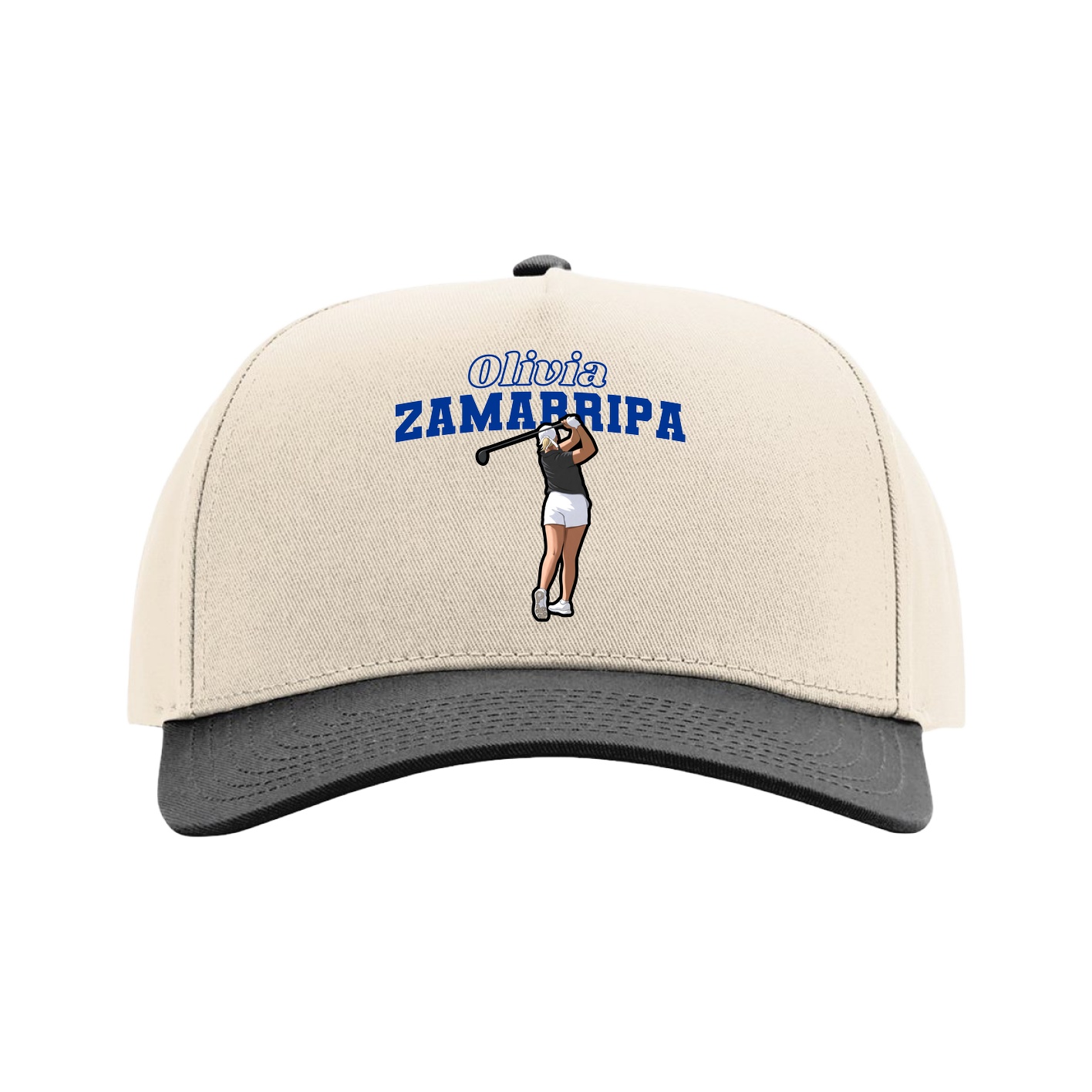 Full Fabric Five-Panel Champ Cap