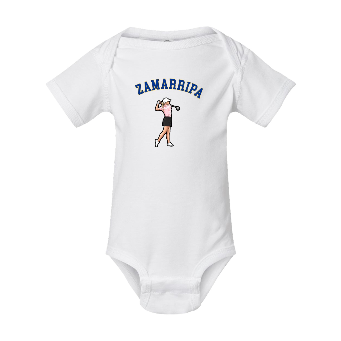 Baby Onesie — Shirsey Arch in White