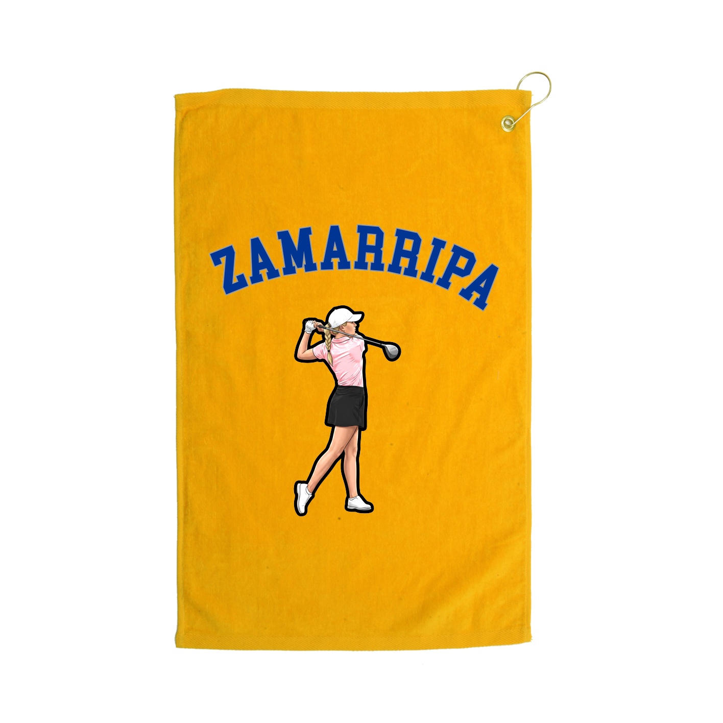 Golf Towel — Shirsey Arch in Gold
