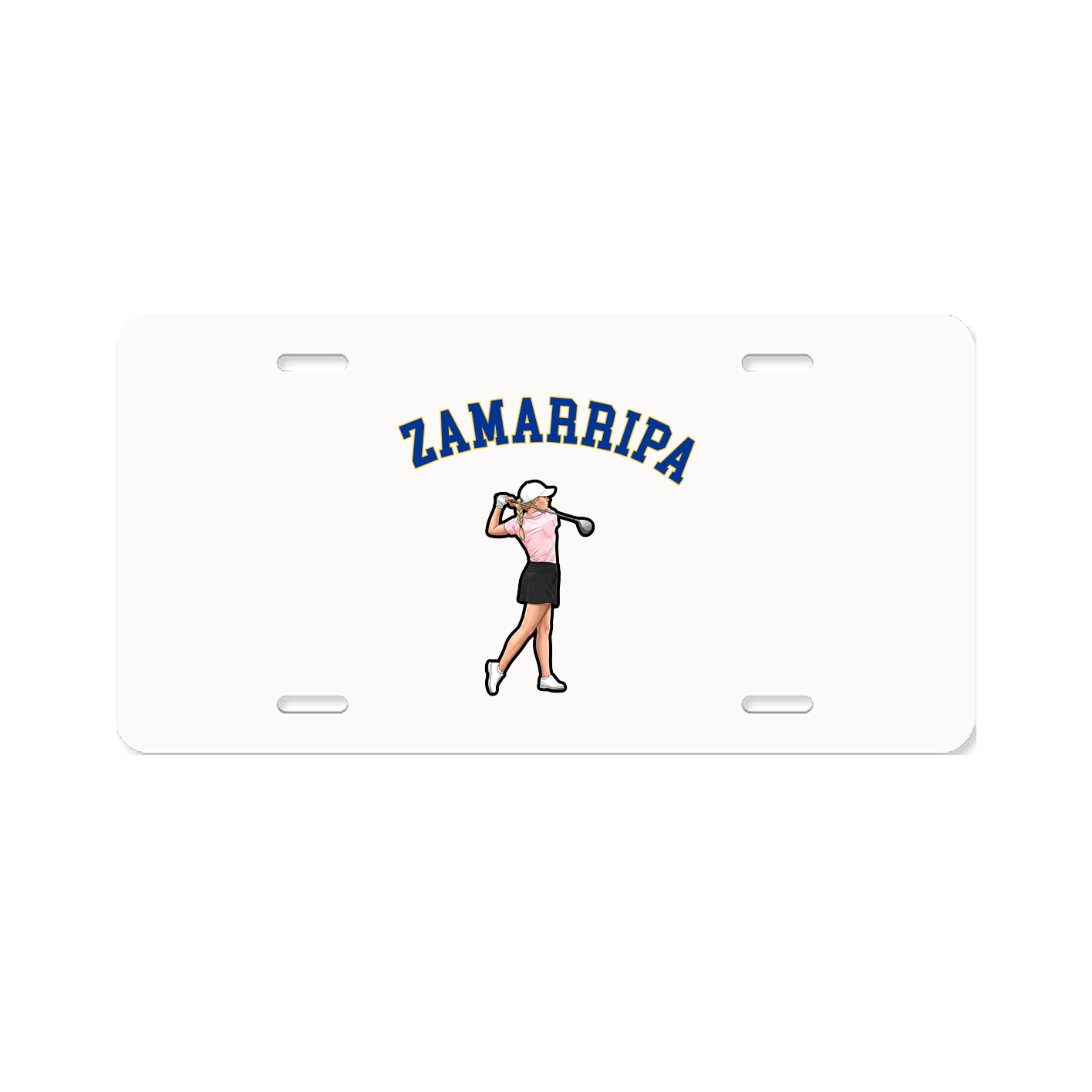 License Plate — Shirsey Arch in Classic