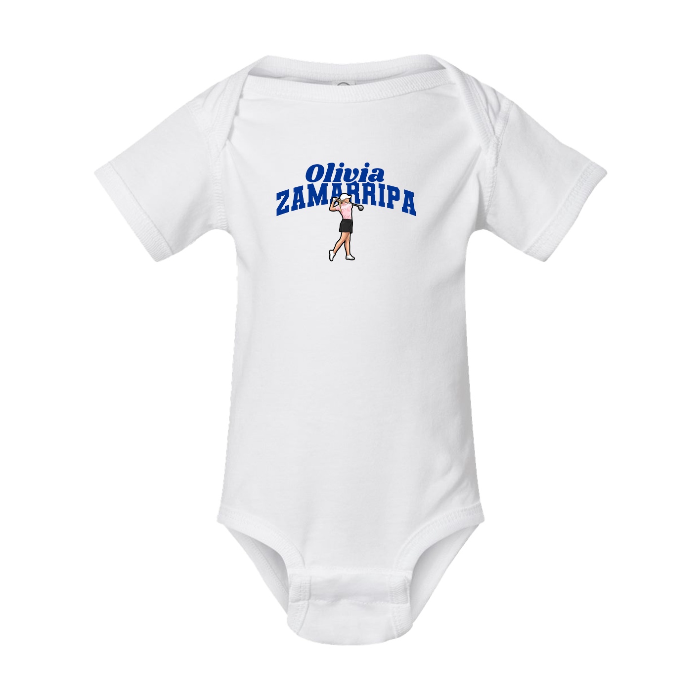 Baby Onesie — Signature Arch in White