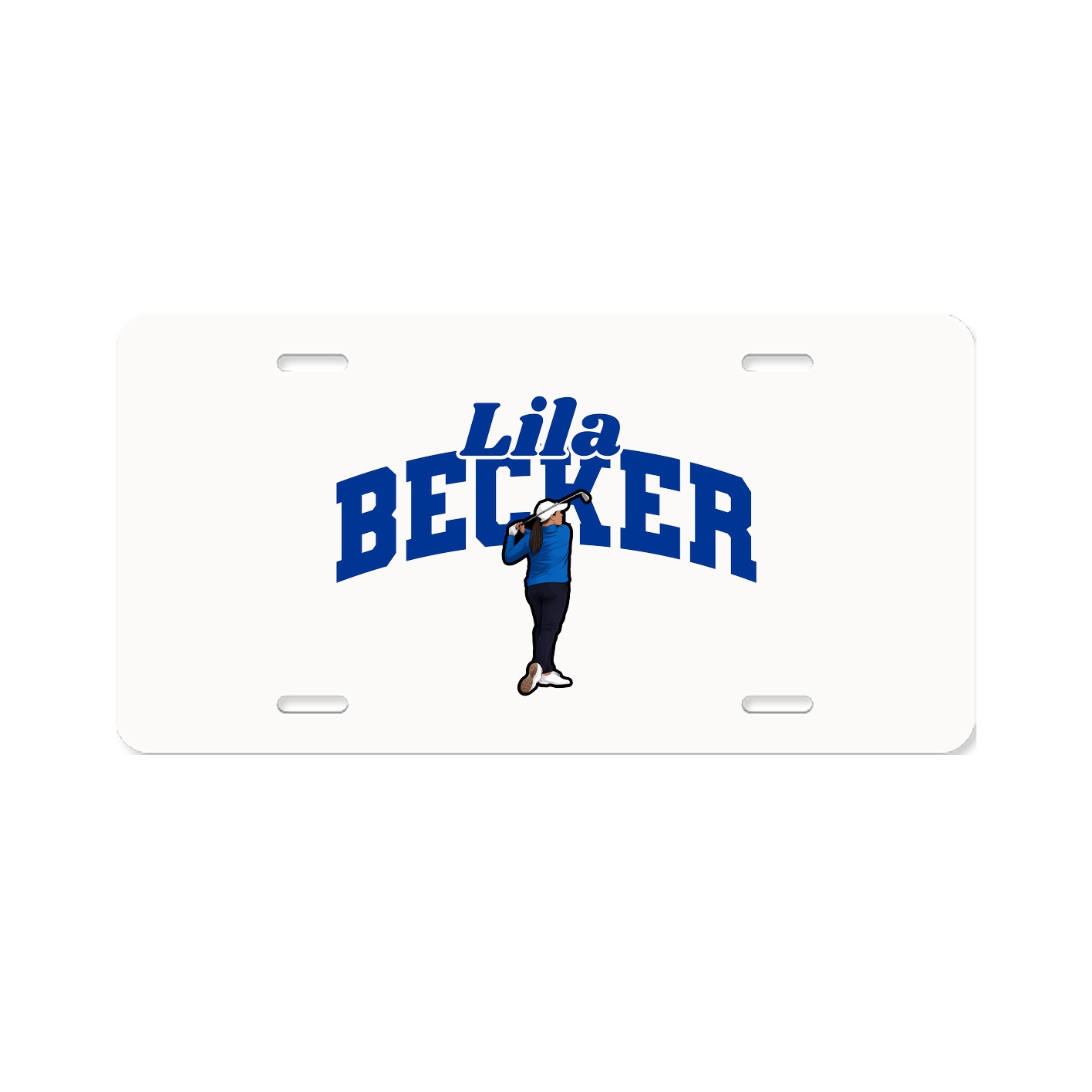License Plate — Signature Arch in Classic