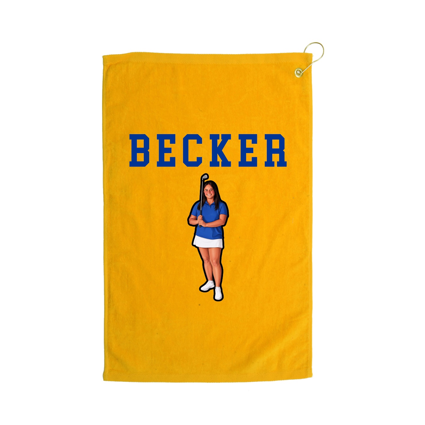 Golf Towel — Shirsey in Gold