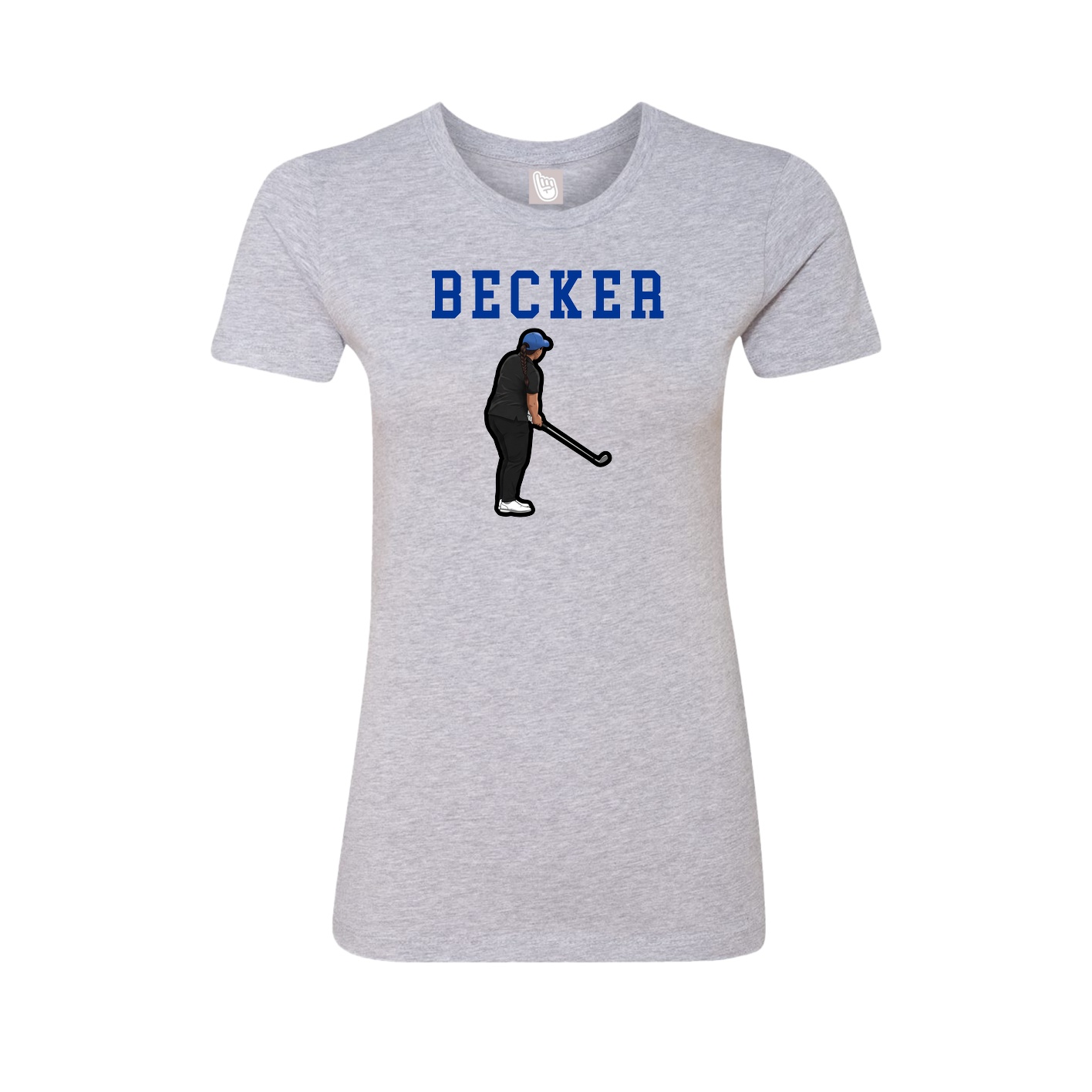 Fitted Women's Tee — Shirsey in Grey