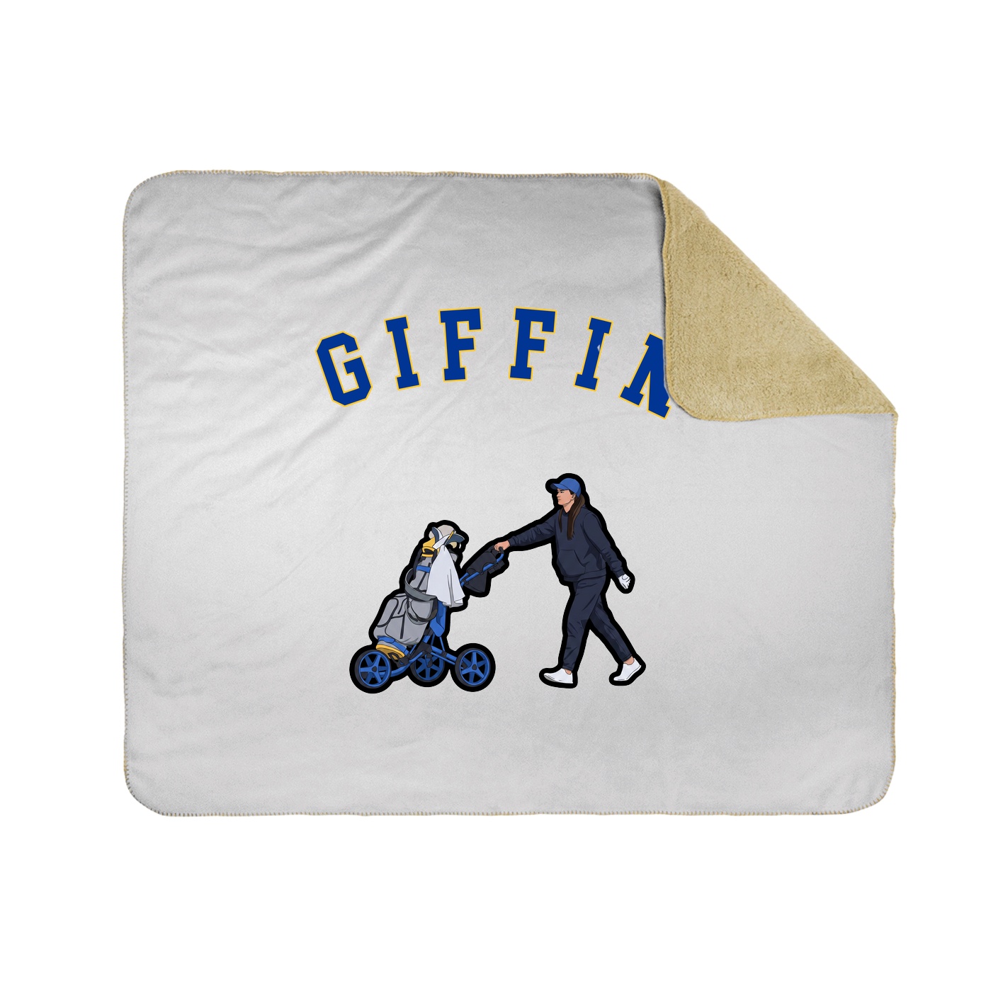 Throw Blanket — Shirsey Arch in White