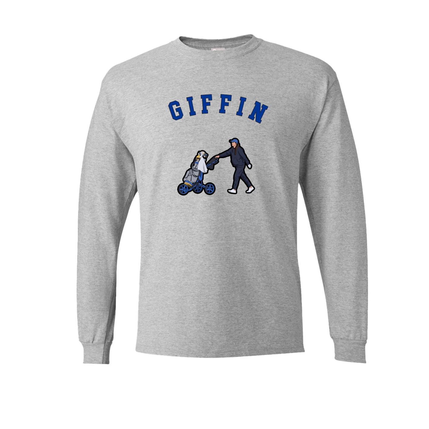 Long Sleeve Tee — Shirsey Arch in Grey