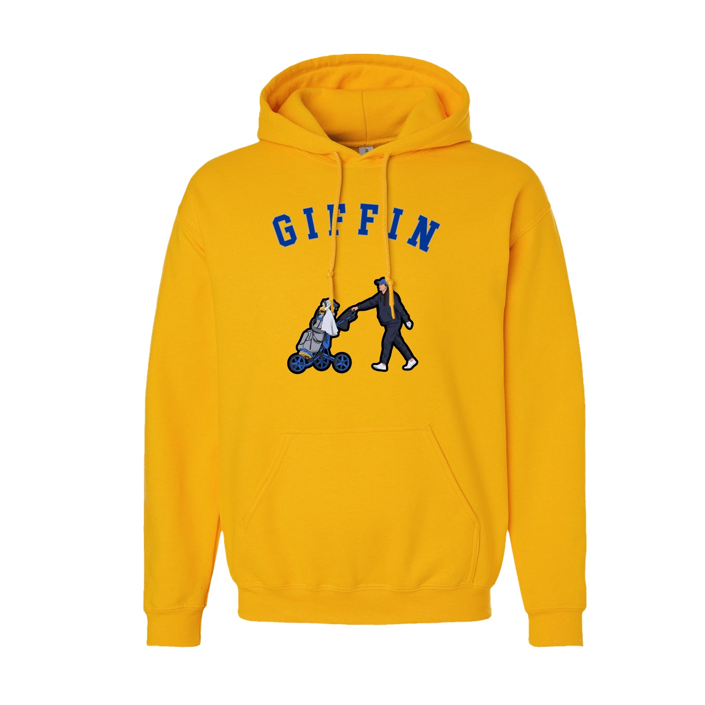 Youth Hoodie — Shirsey Arch in Gold