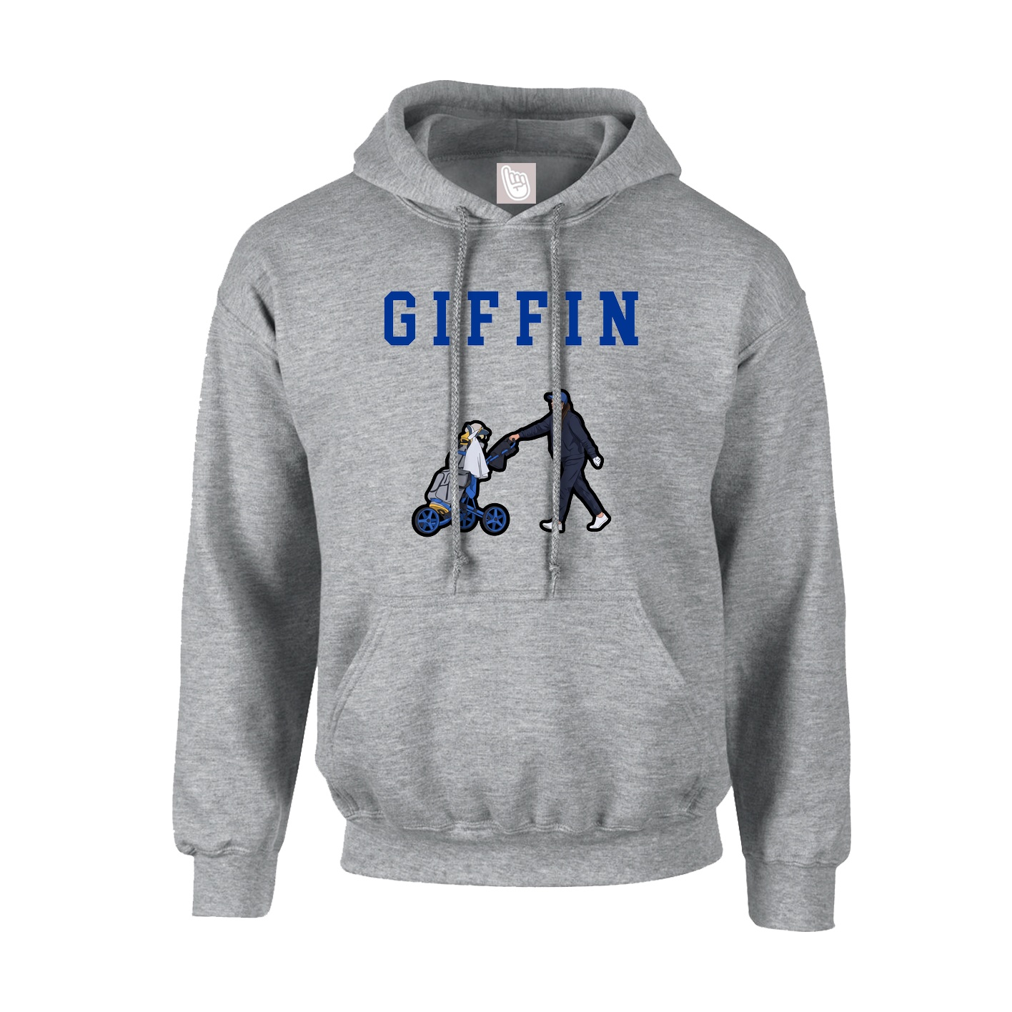 Hoodie — Shirsey in Grey