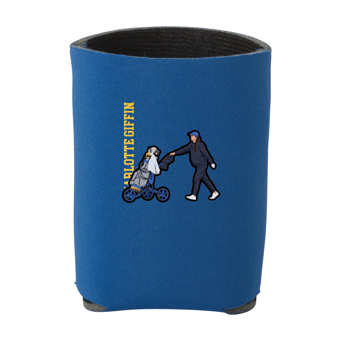 Can Holder — Name Vertical in Royal