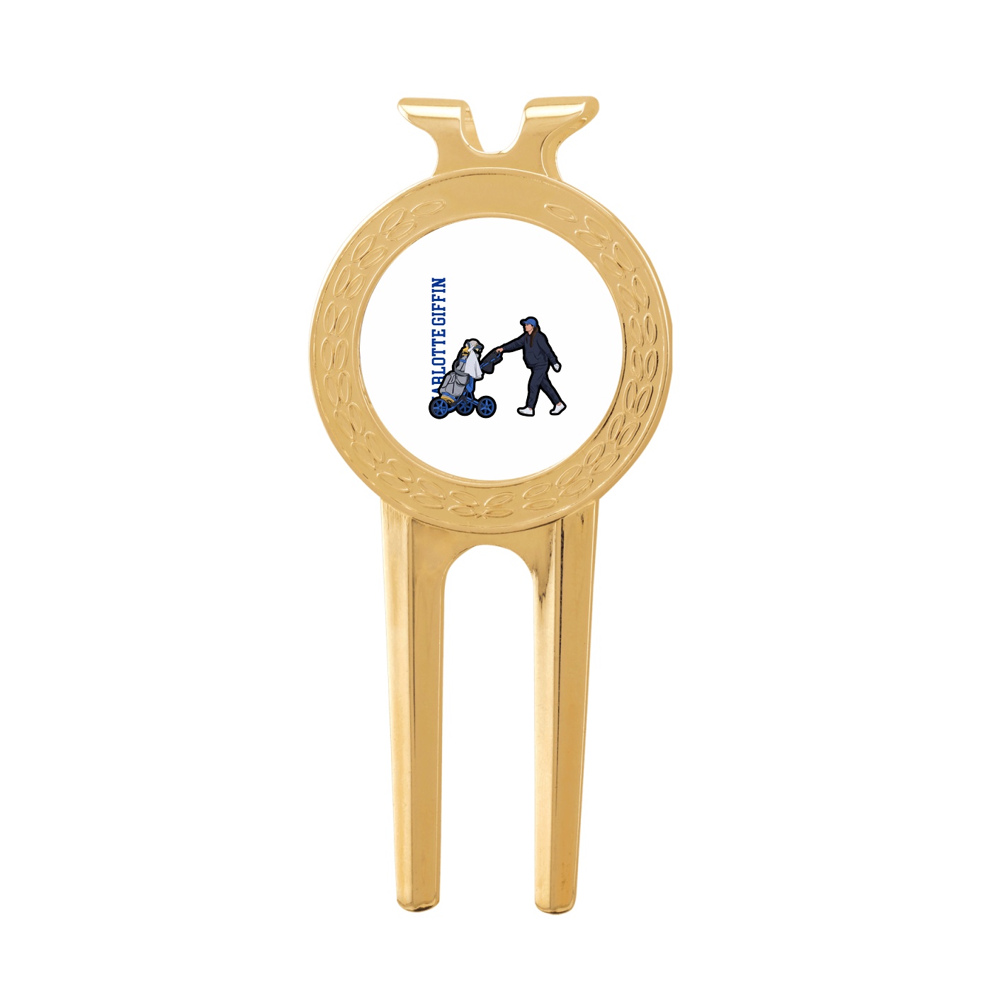 Divot Tool with Ball Marker — Name Vertical in Classic