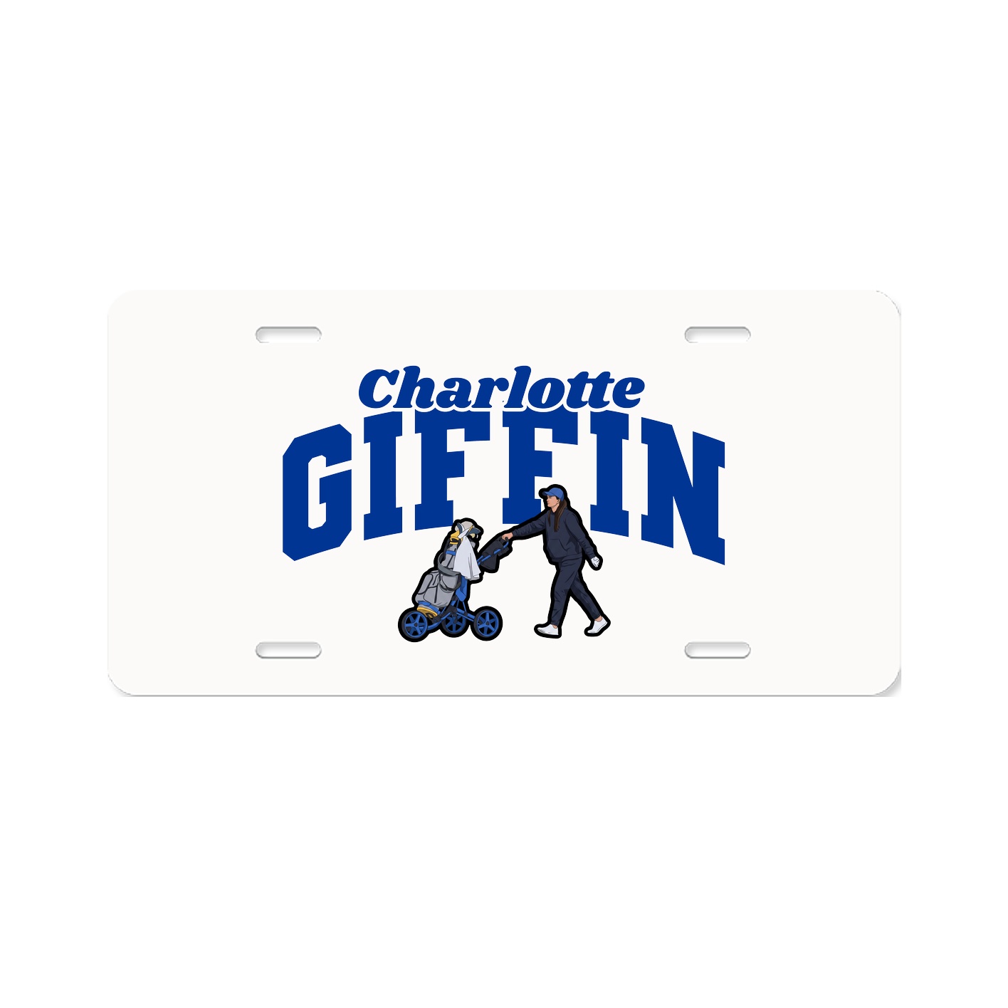 License Plate — Signature Arch in Classic