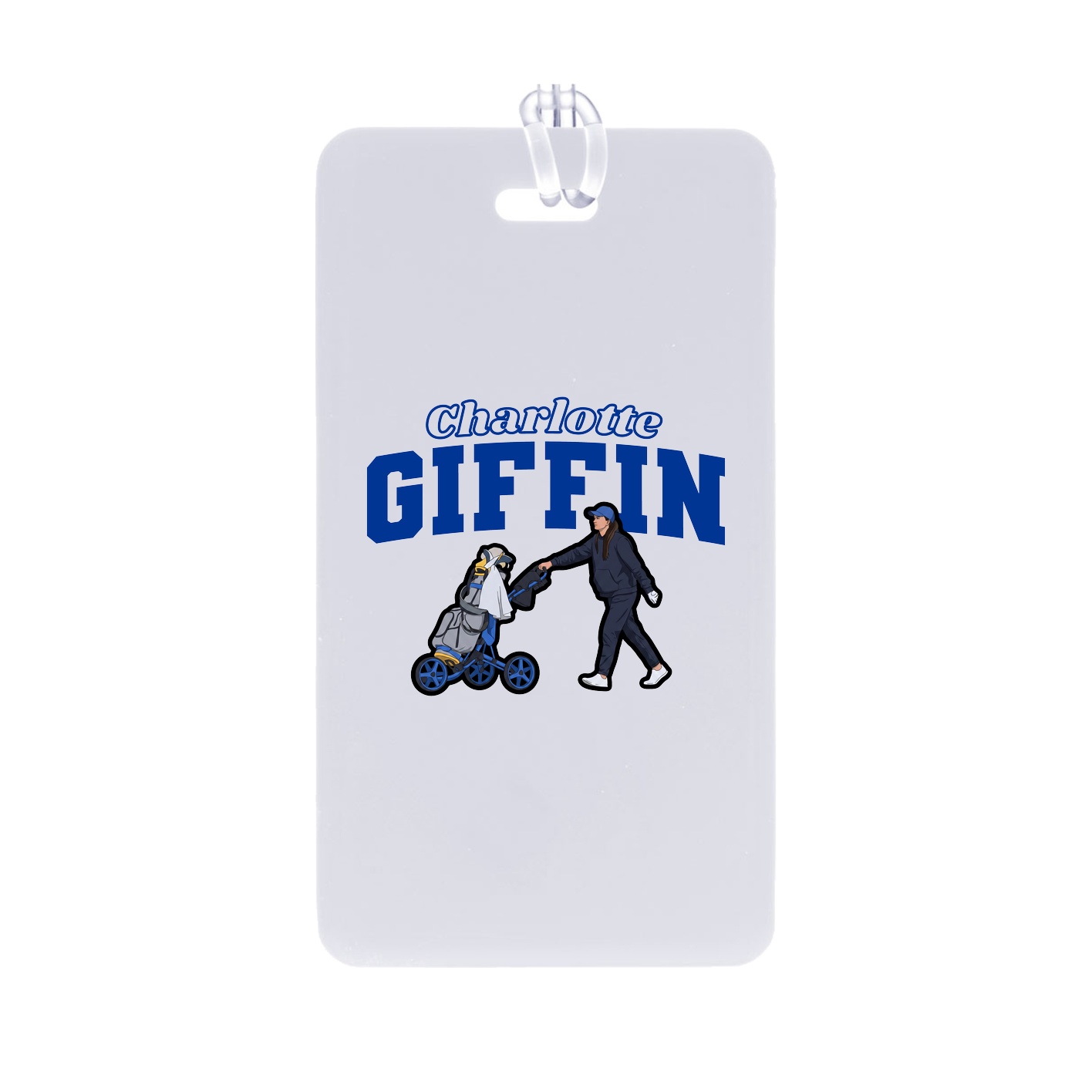 Bag Tag — Name Arch in Classic