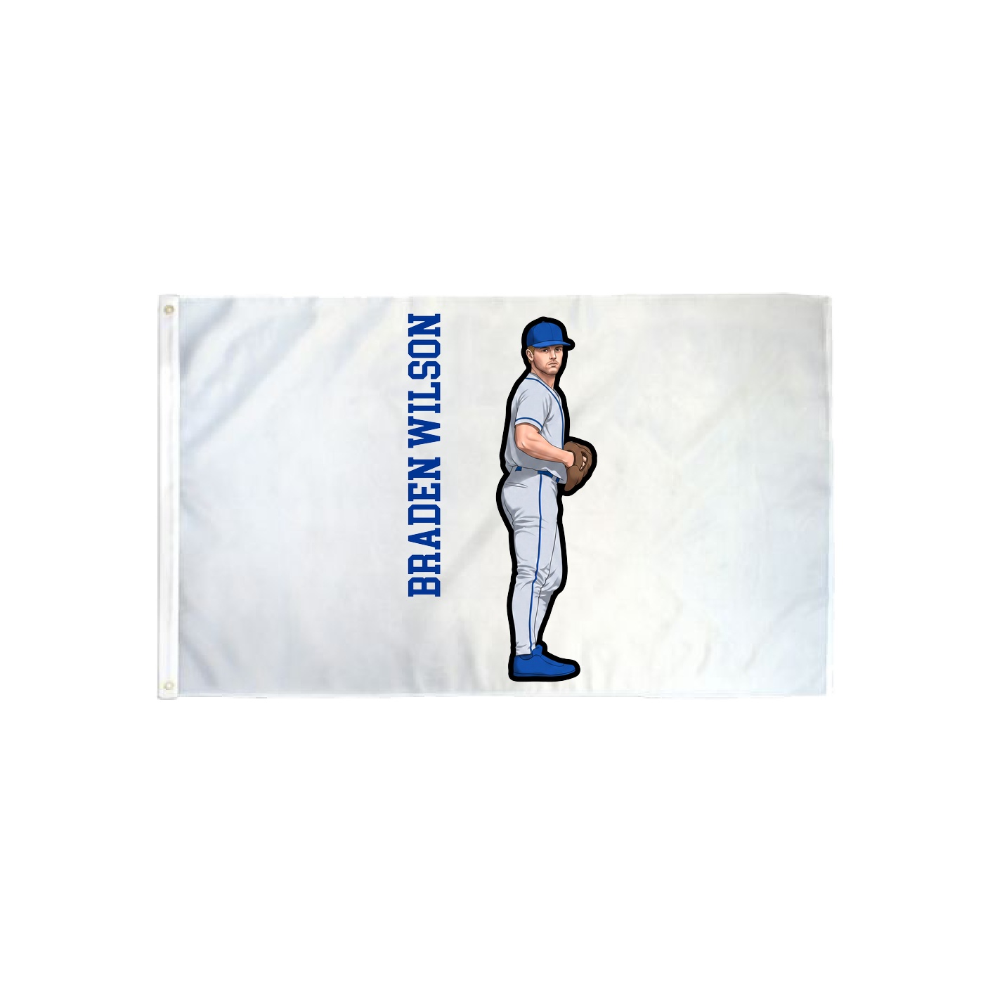 3x5 Flag — Name Vertical in Classic