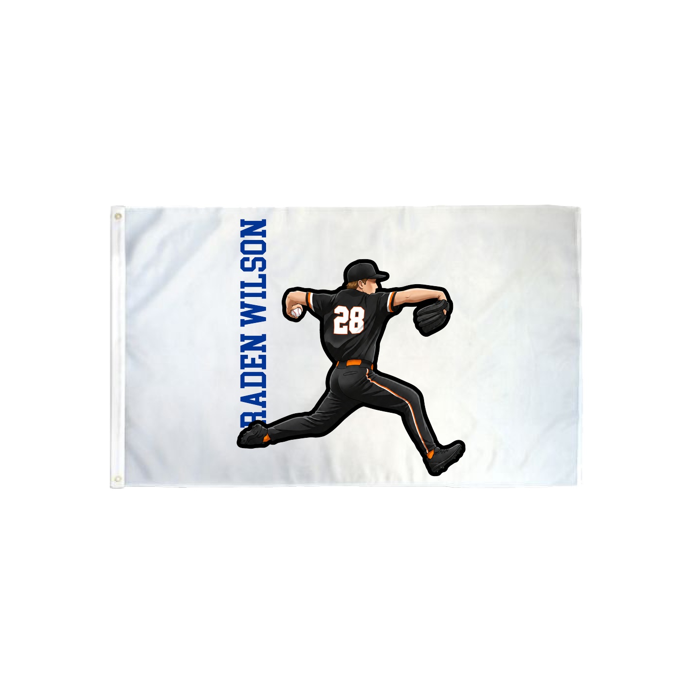3x5 Flag — Name Vertical in Classic