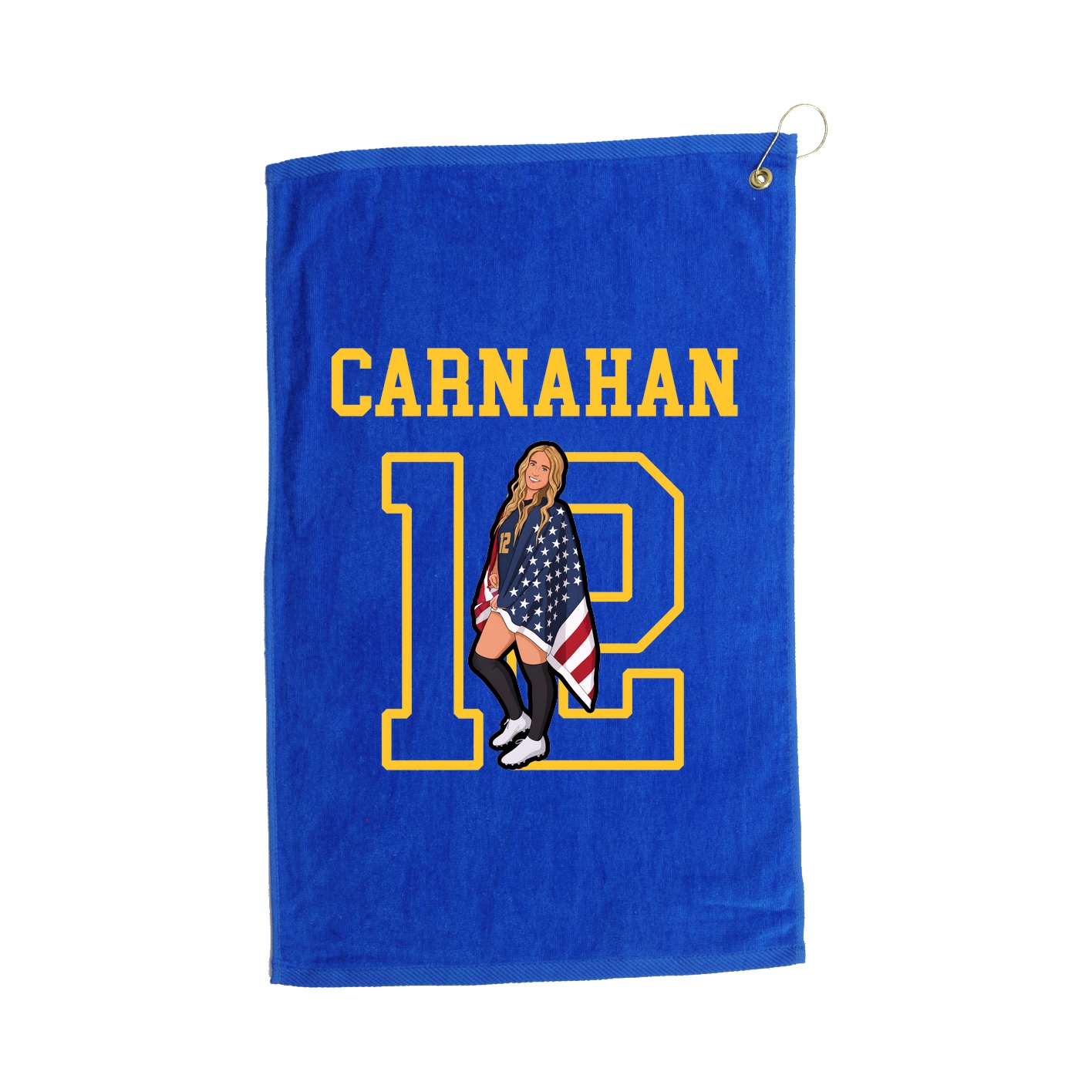 Golf Towel — Shirsey in Royal
