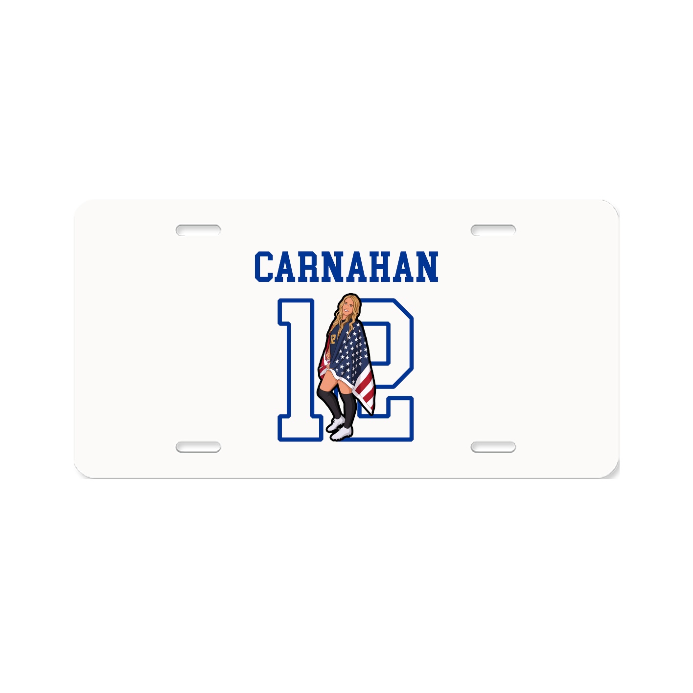 License Plate — Shirsey in Classic