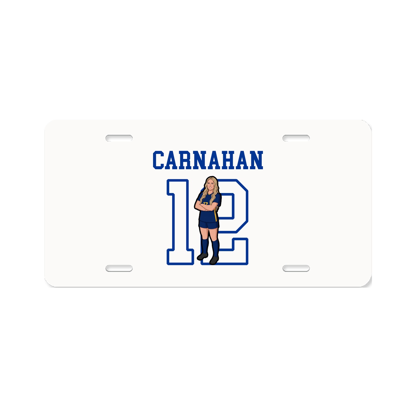 License Plate — Shirsey in Classic