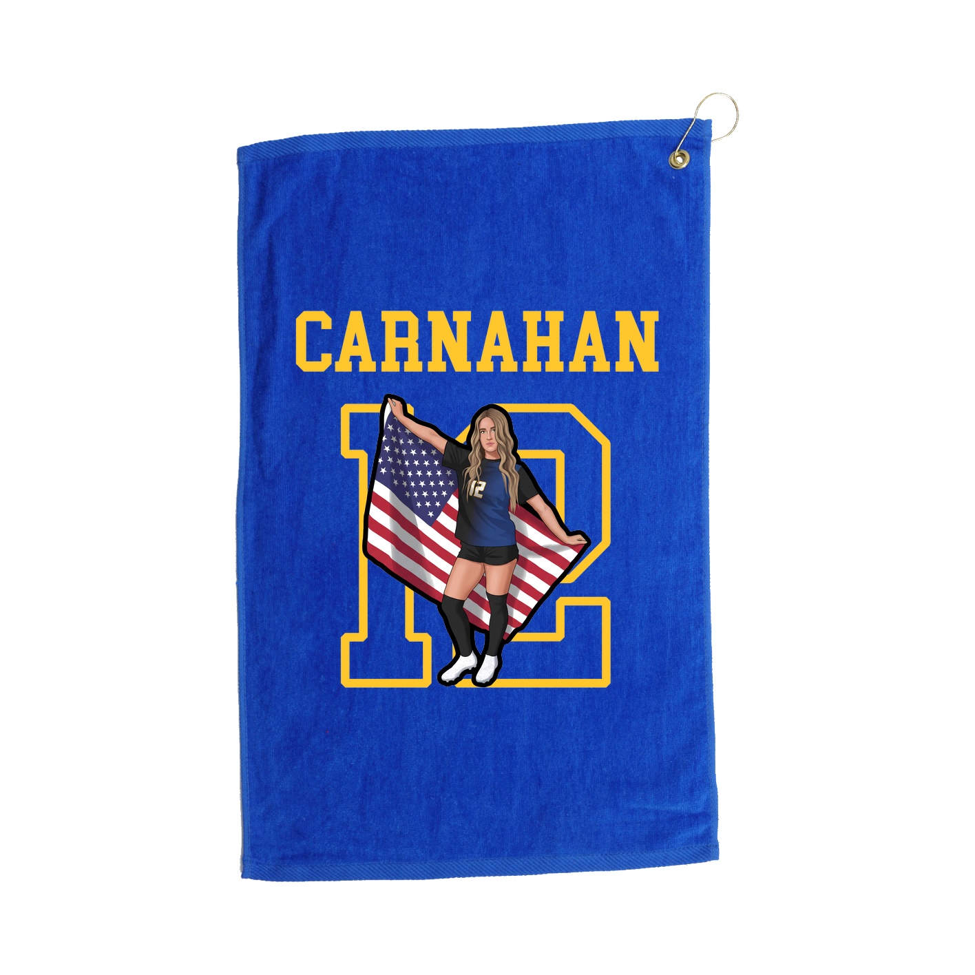 Golf Towel — Shirsey in Royal