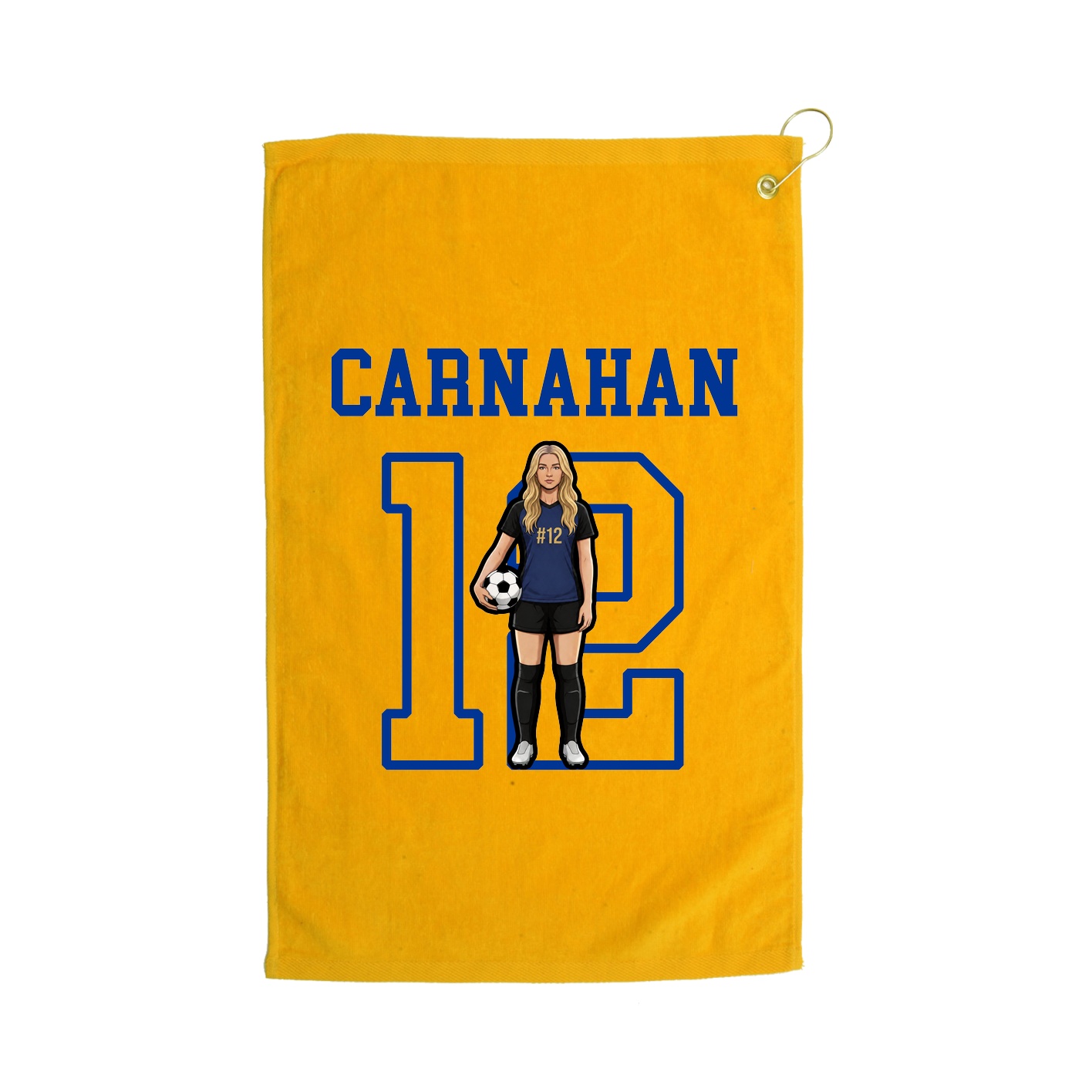 Golf Towel — Shirsey in Gold