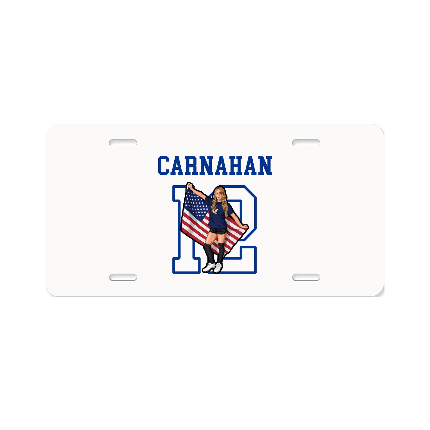 License Plate — Shirsey in Classic
