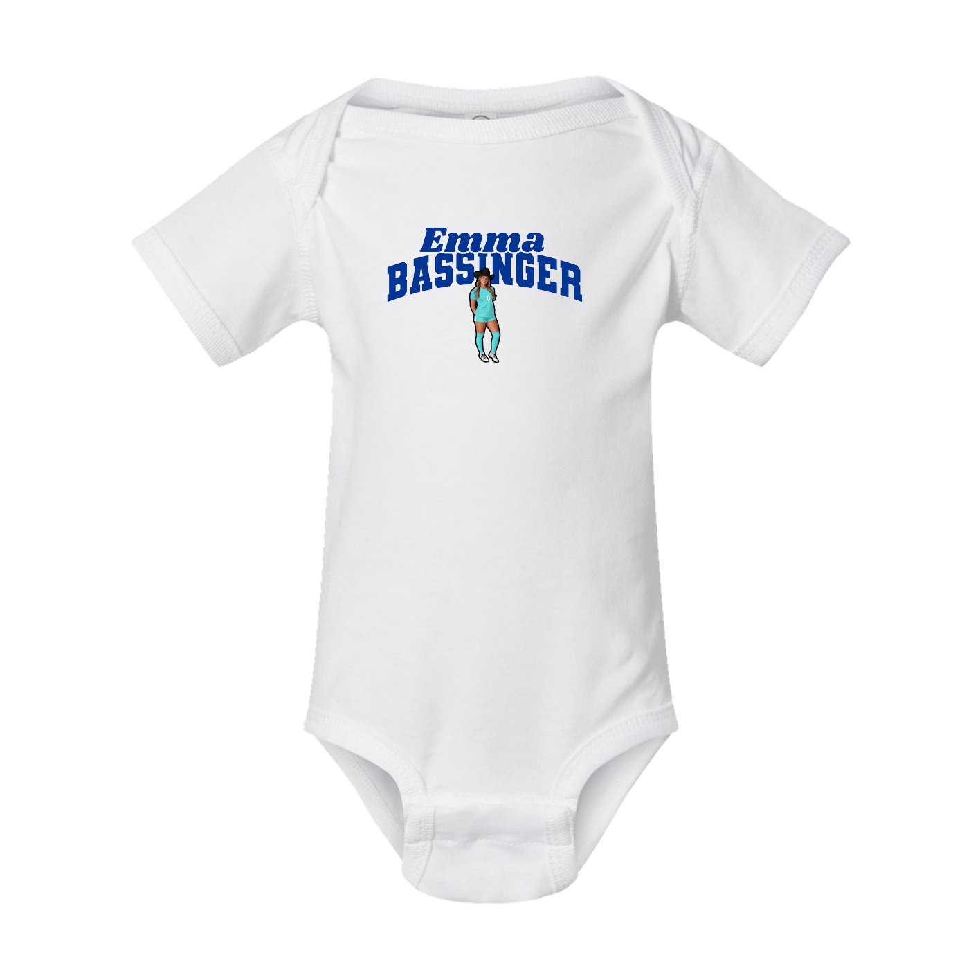 Baby Onesie — Signature Arch in White