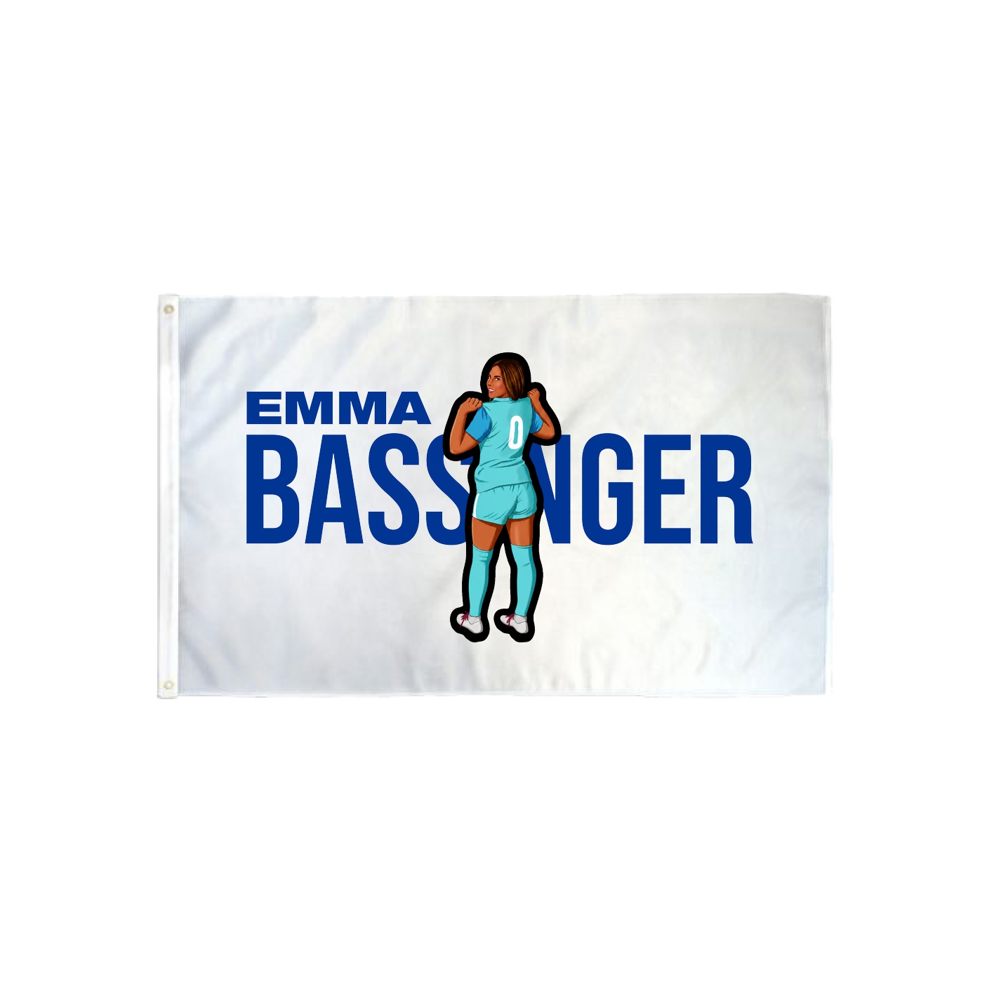 3x5 Flag — Player Name in Classic