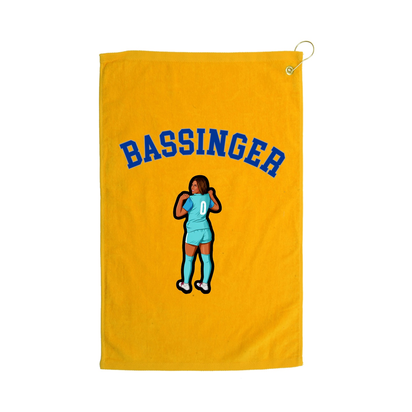 Golf Towel — Shirsey Arch in Gold
