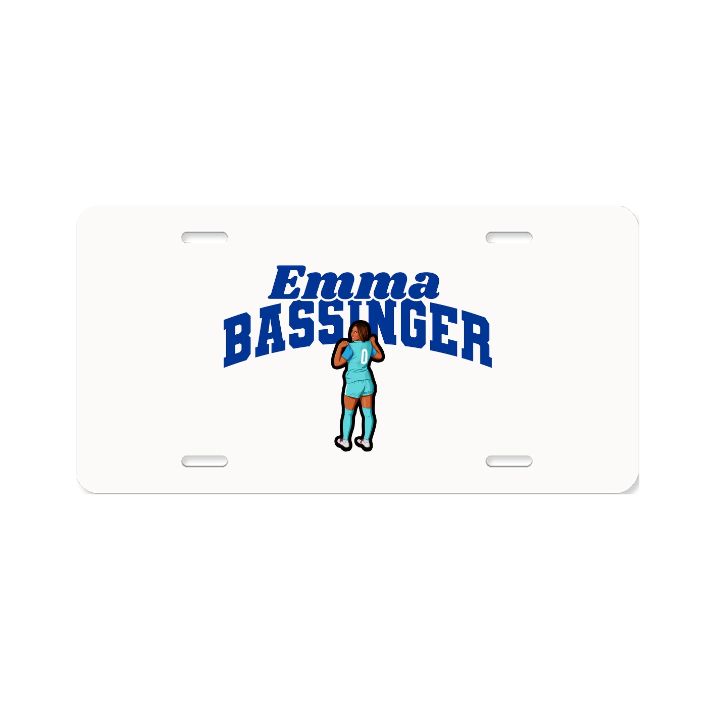 License Plate — Signature Arch in Classic