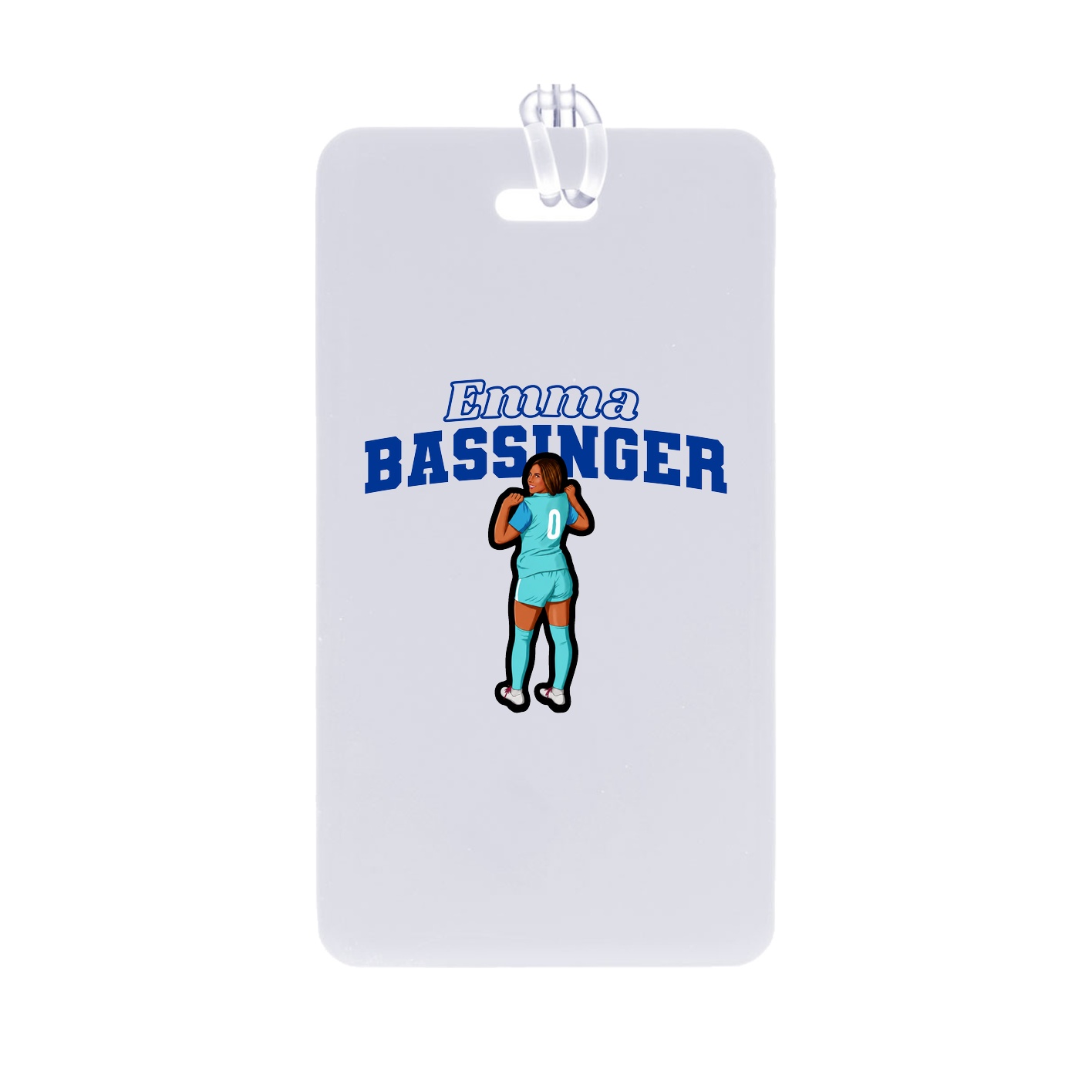 Bag Tag — Name Arch in Classic