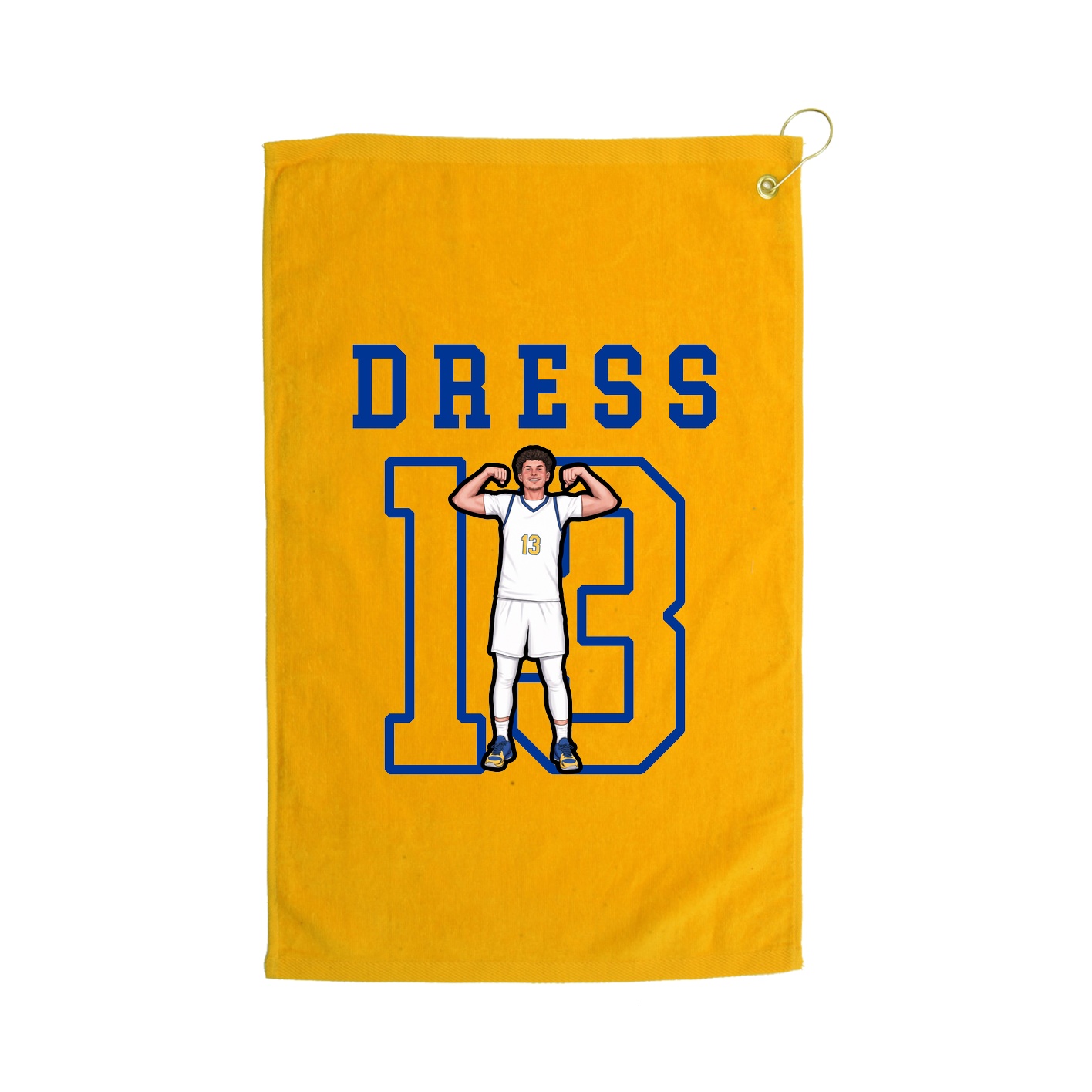 Golf Towel — Shirsey in Gold