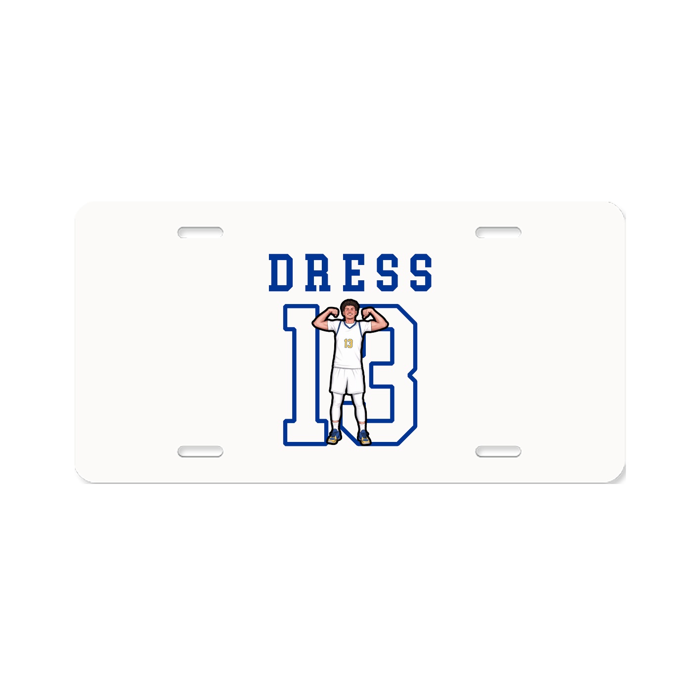 License Plate — Shirsey in Classic