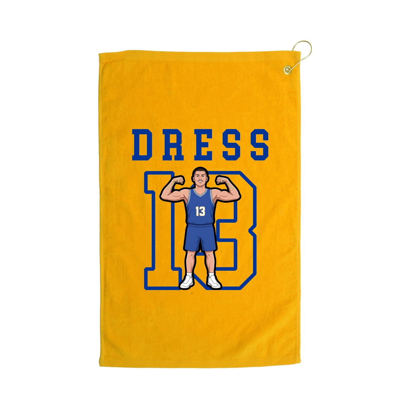 Golf Towel — Shirsey in Gold