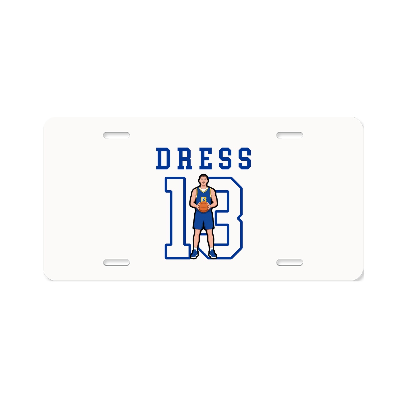 License Plate — Shirsey in Classic