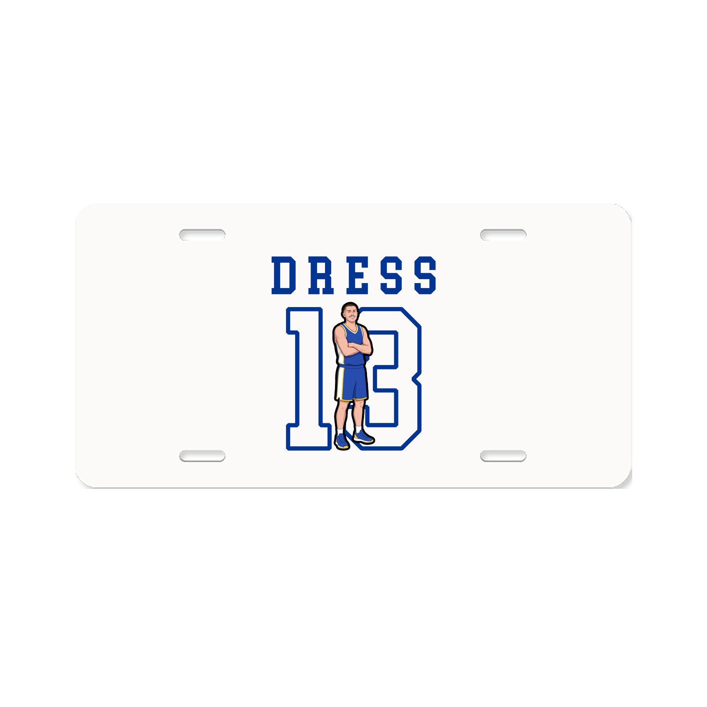 License Plate — Shirsey in Classic