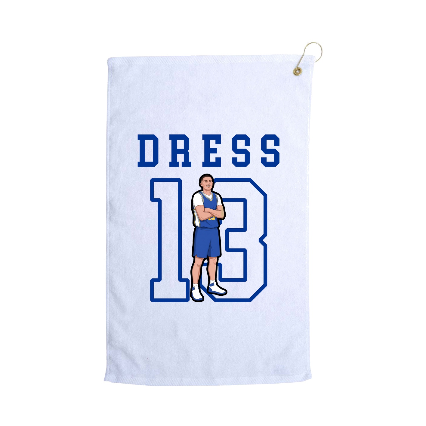 Golf Towel — Shirsey in White