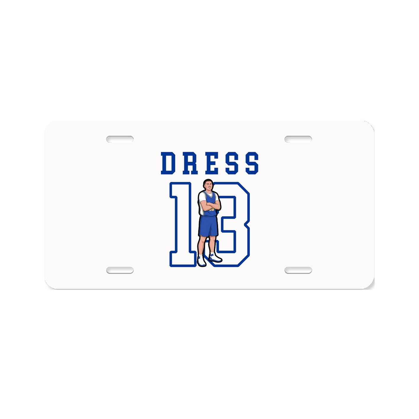 License Plate — Shirsey in Classic