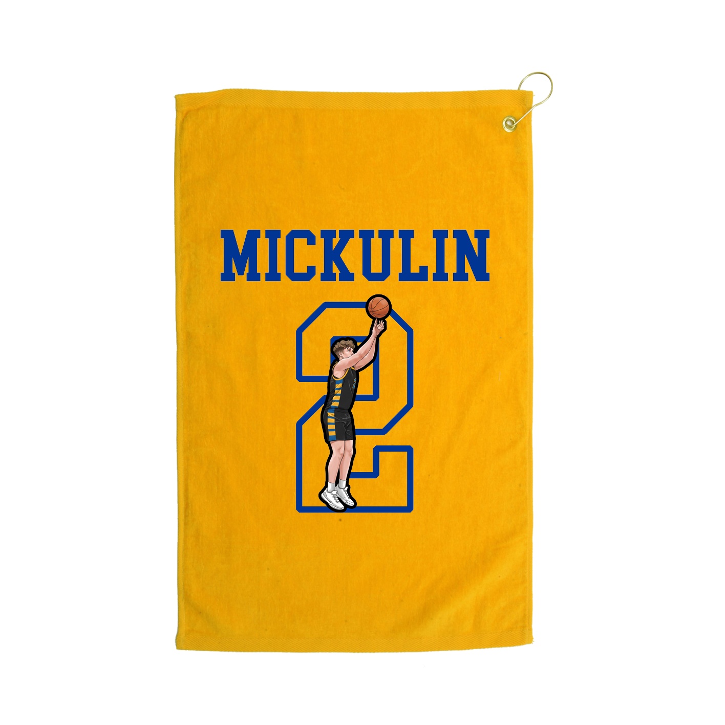 Golf Towel — Shirsey in Gold