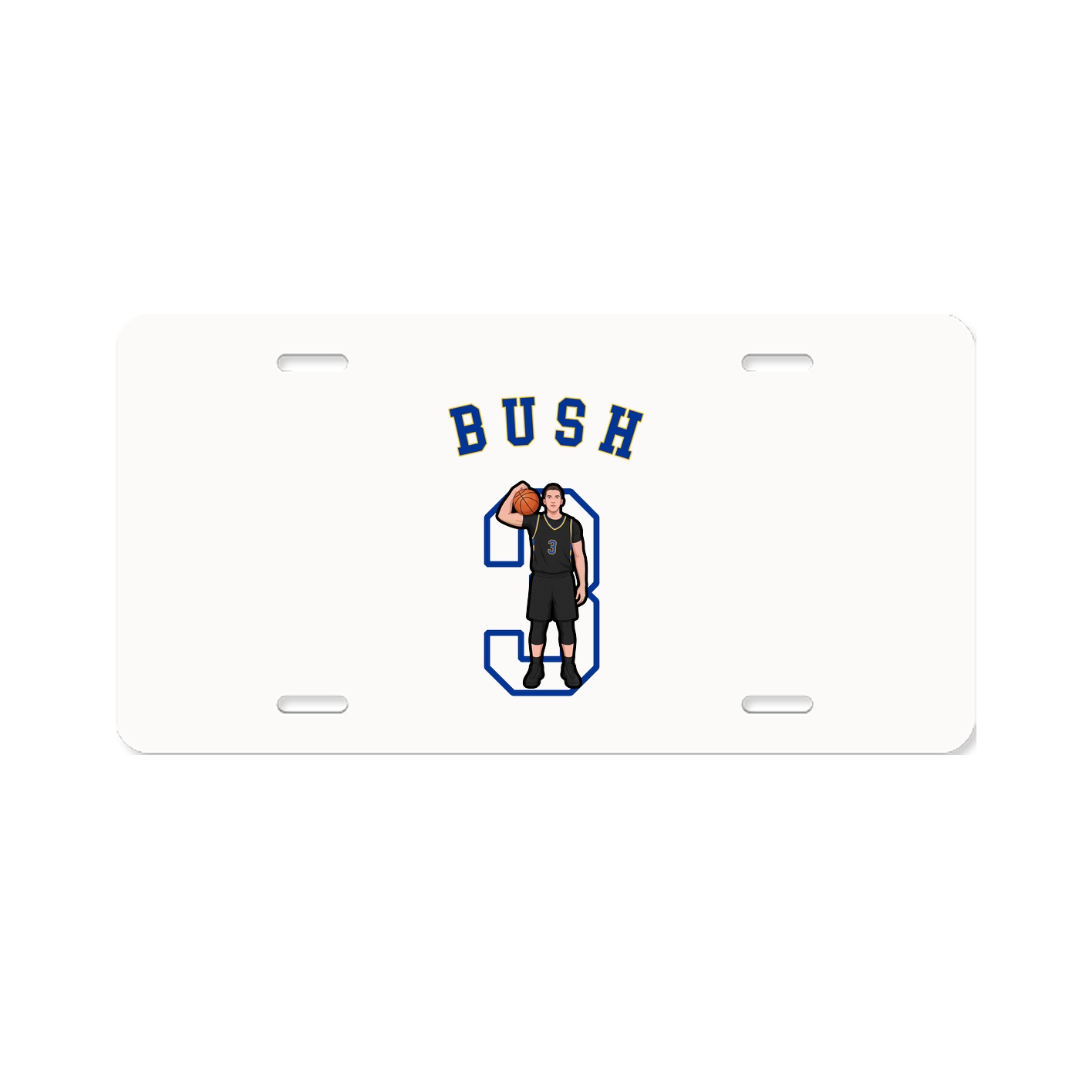 License Plate — Shirsey Arch in Classic