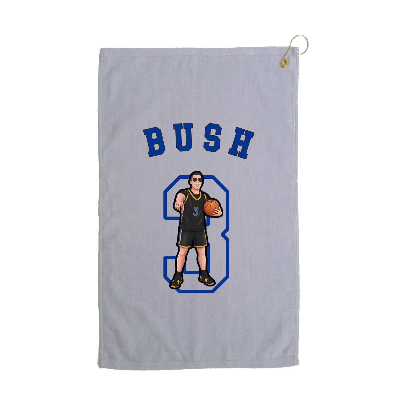 Golf Towel — Shirsey Arch in Grey