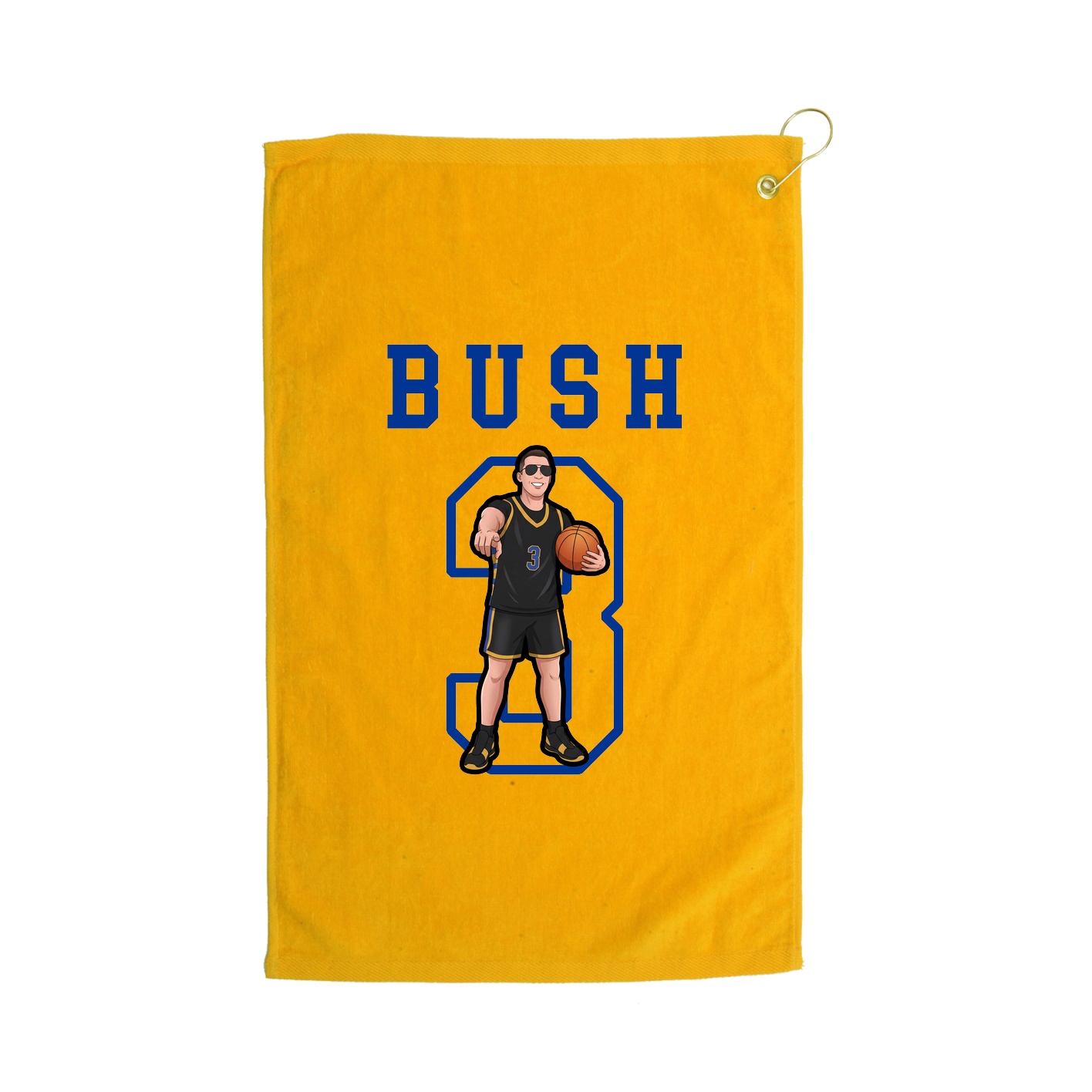 Golf Towel — Shirsey in Gold