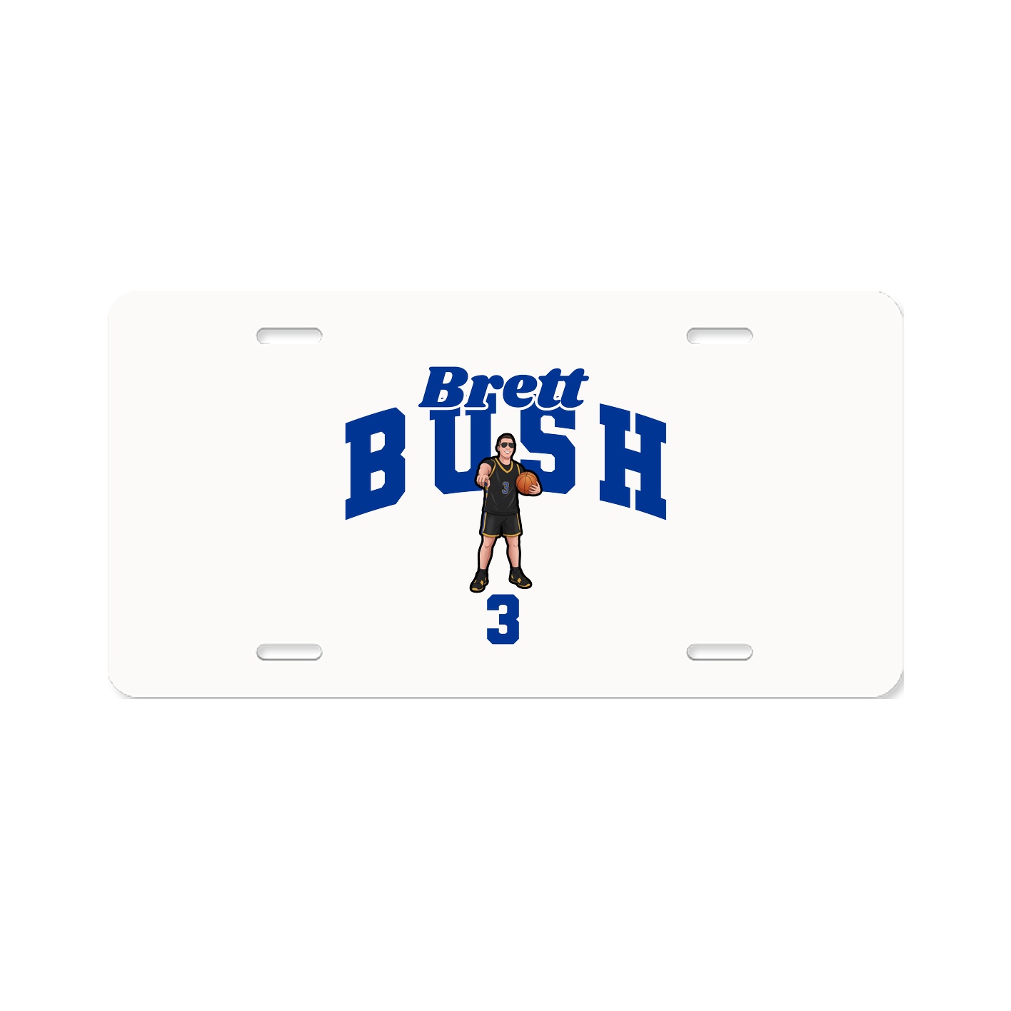 License Plate — Signature Arch in Classic