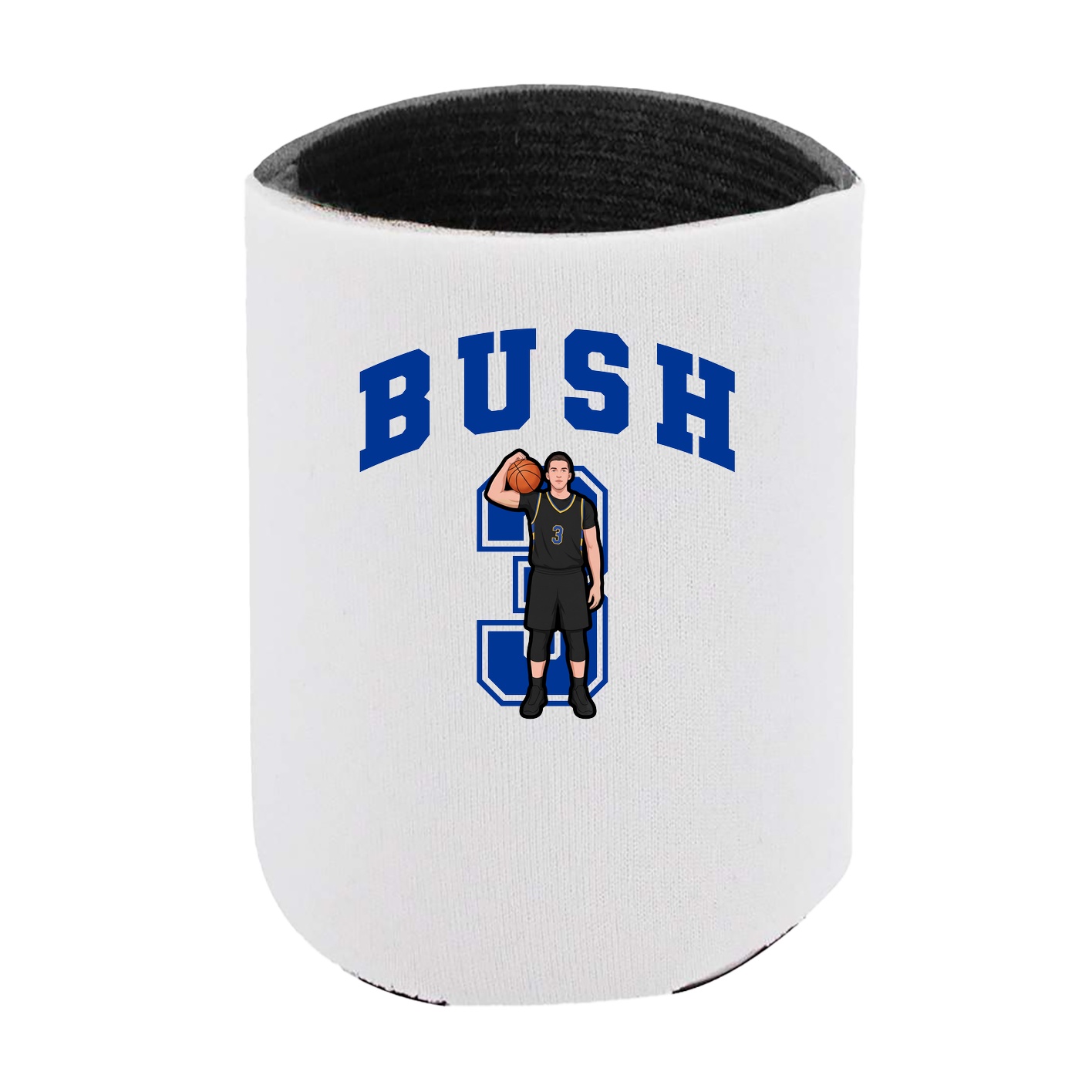 Can Holder — Number in White
