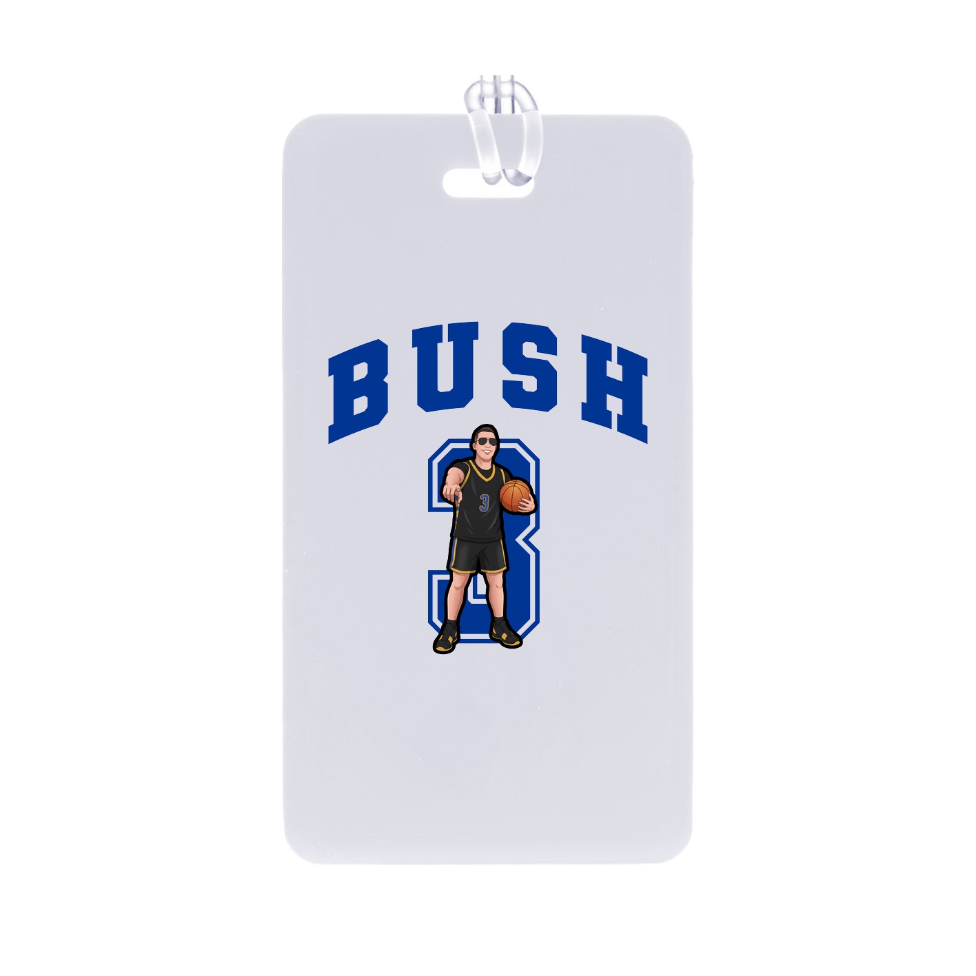 Bag Tag — Number in Classic
