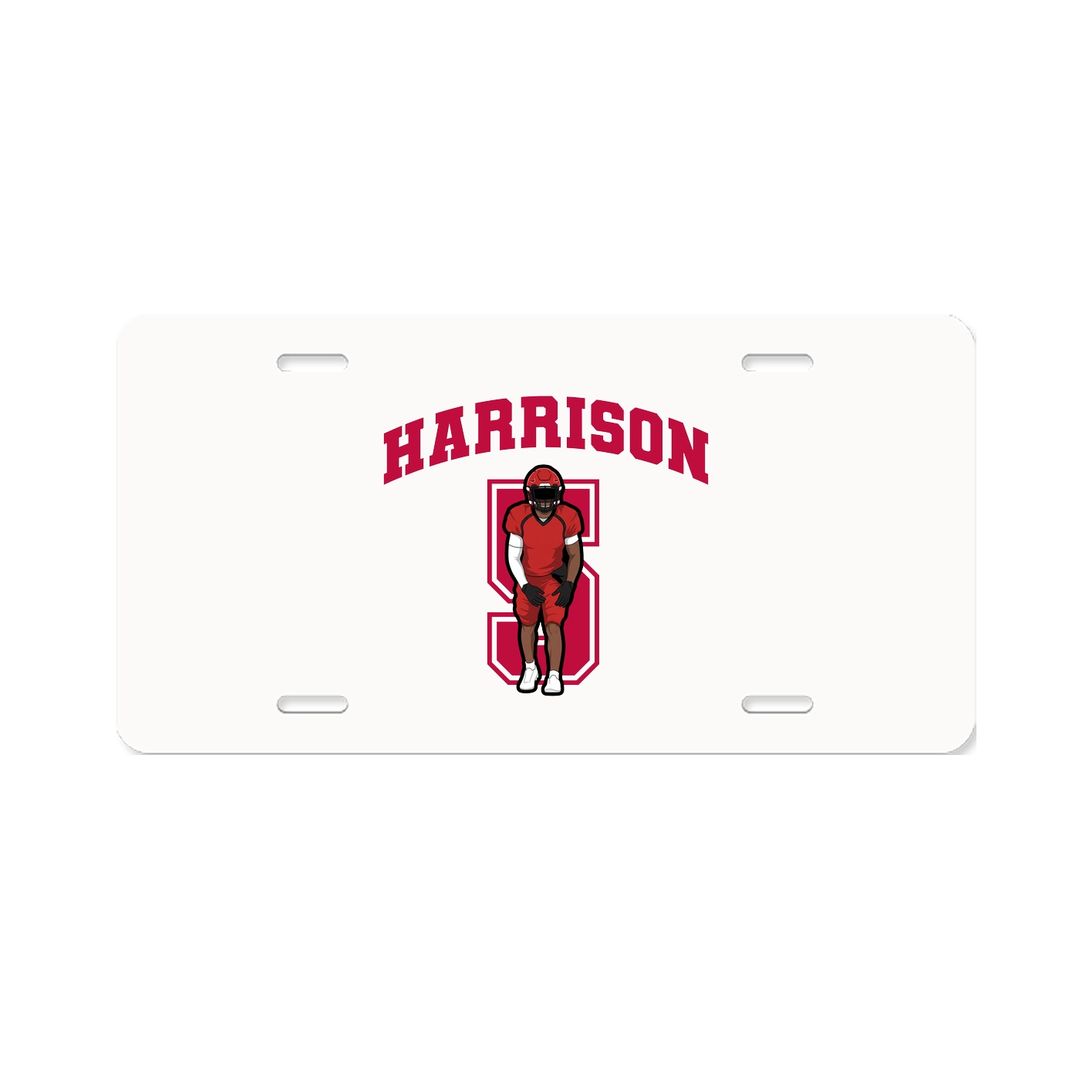 License Plate — Number in Classic