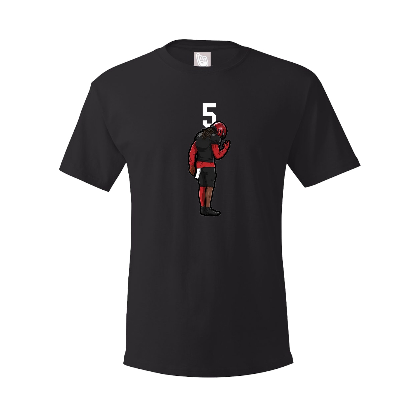 Tee — Number Top in Black