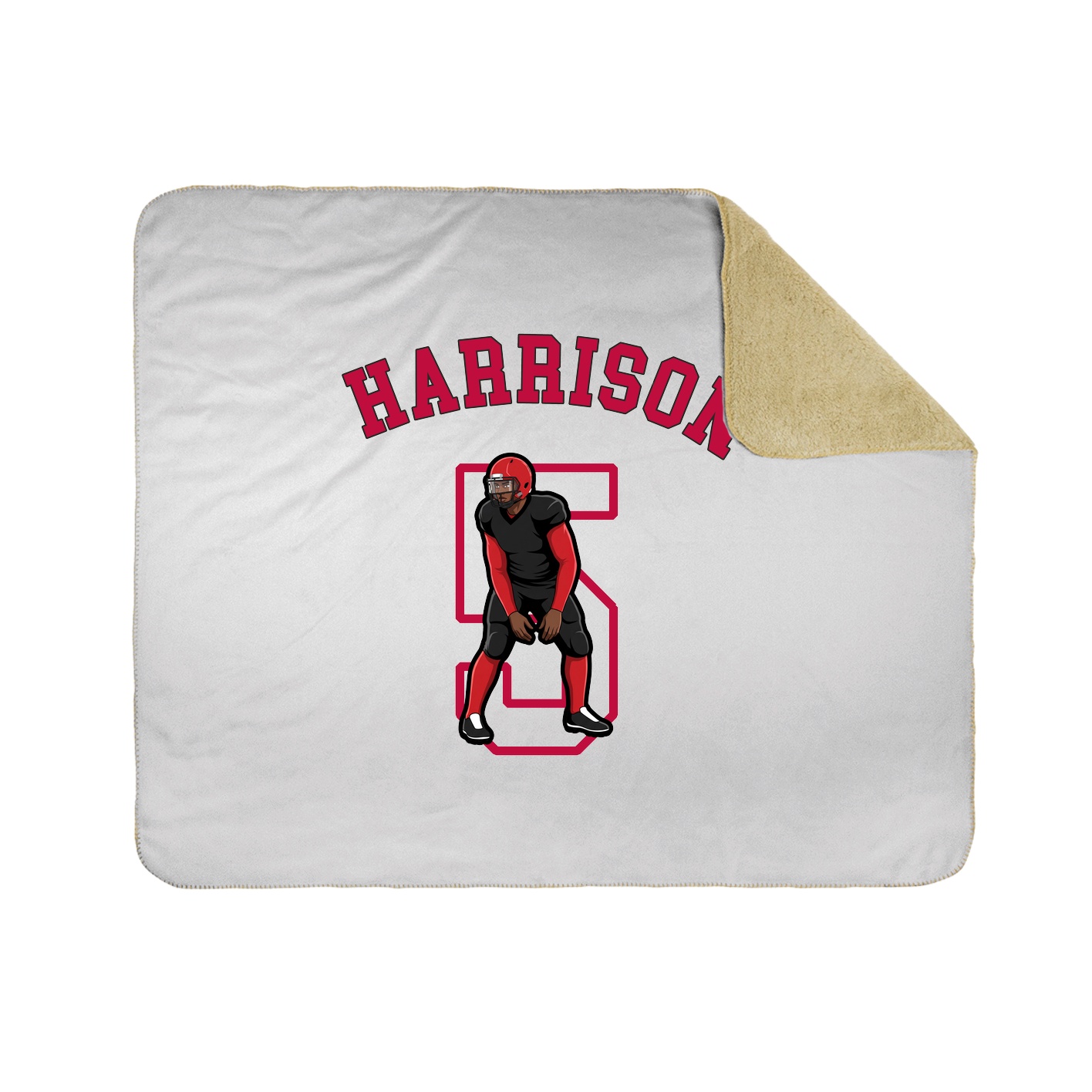Throw Blanket — Shirsey Arch in White