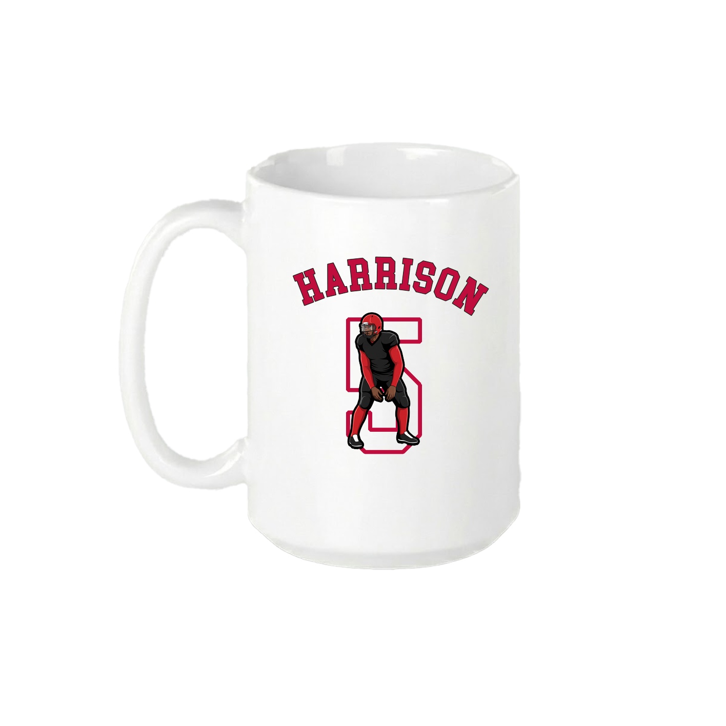 15oz Coffee Mug — Shirsey Arch in White